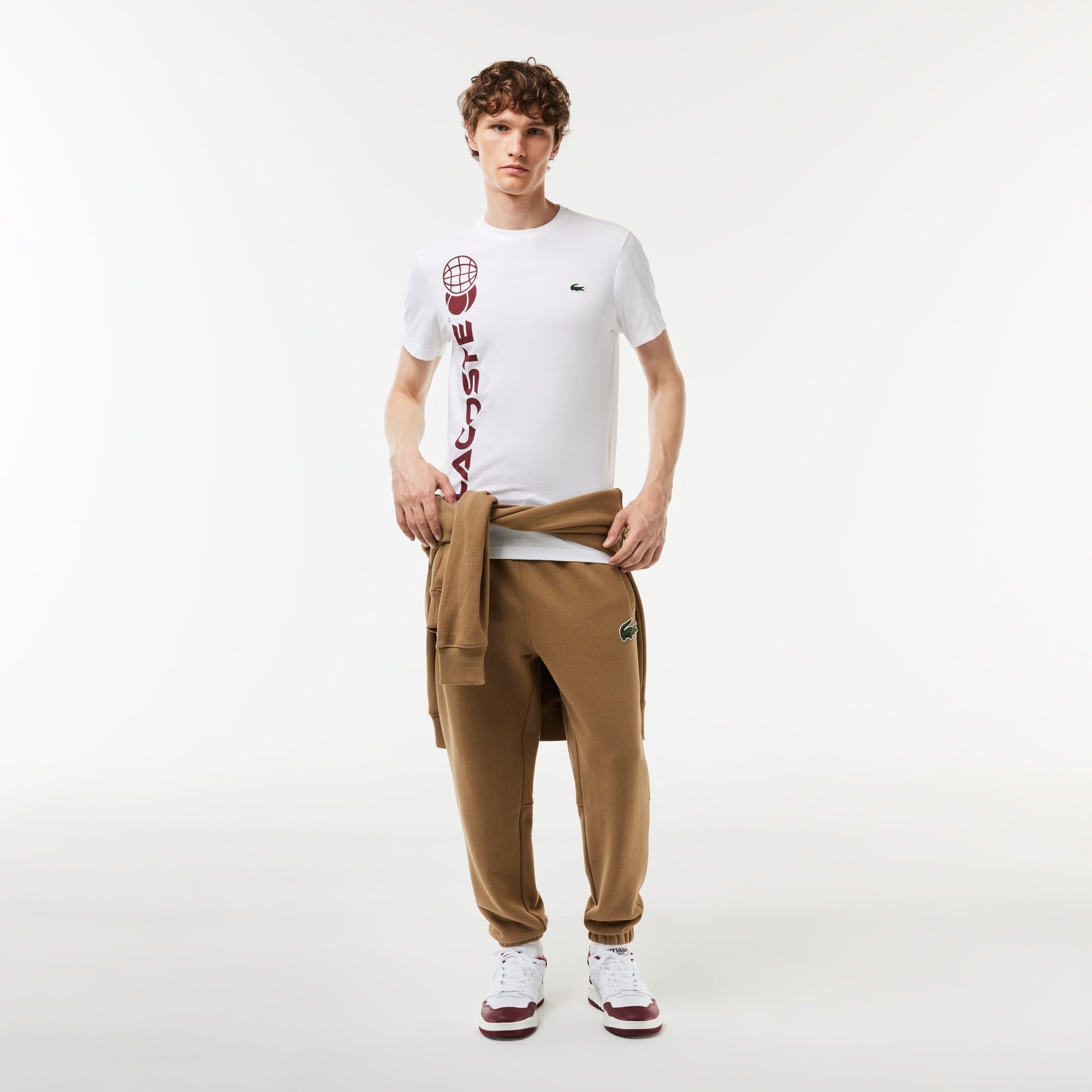 Lacoste T-Shirt Daniil Medvedev Branca Lacoste