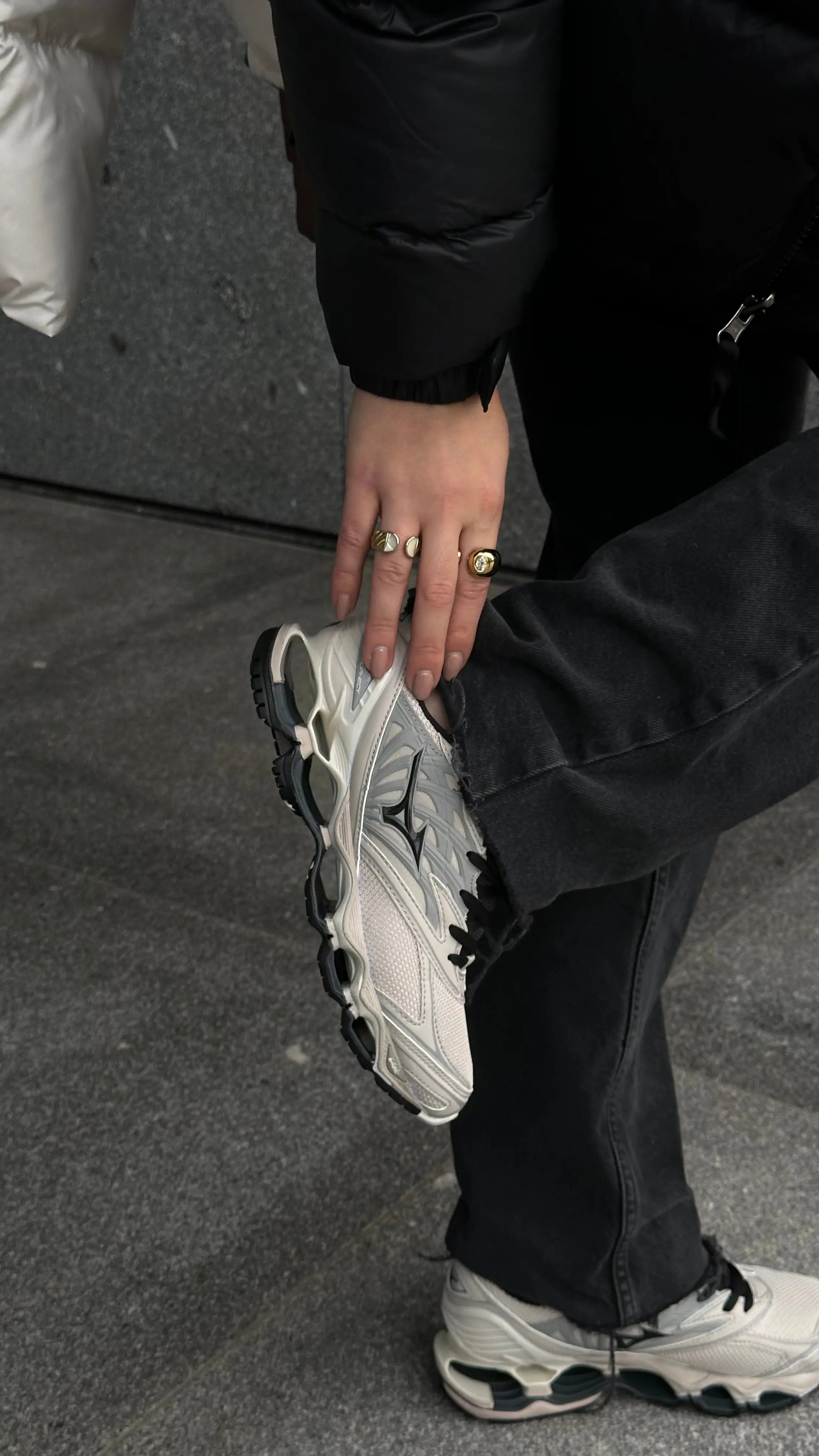 Mizuno Wave Prophecy LS Cinza Mizuno