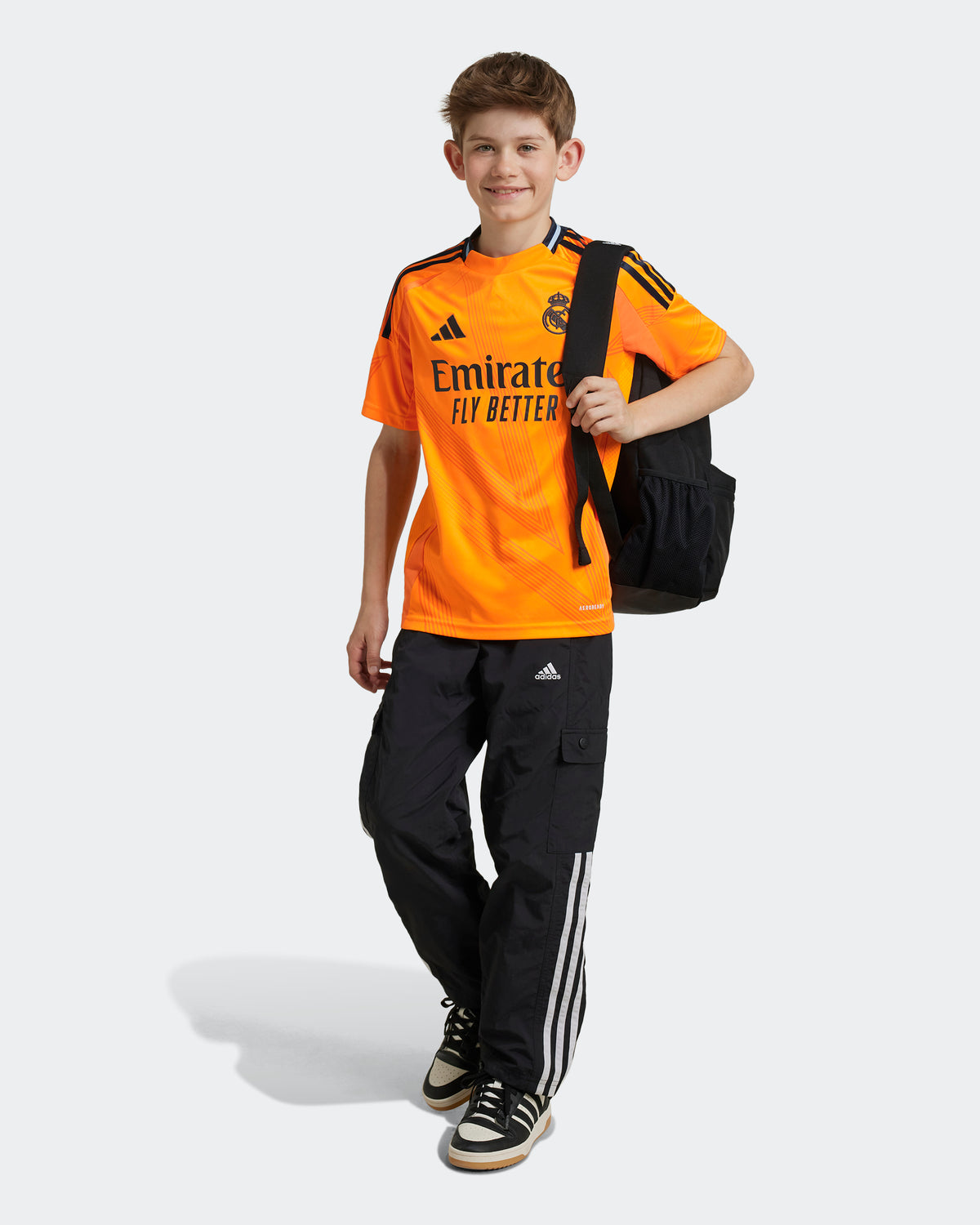 Adidas Camisola Altern. Real Madrid 24/25 Jr Laranja Adidas