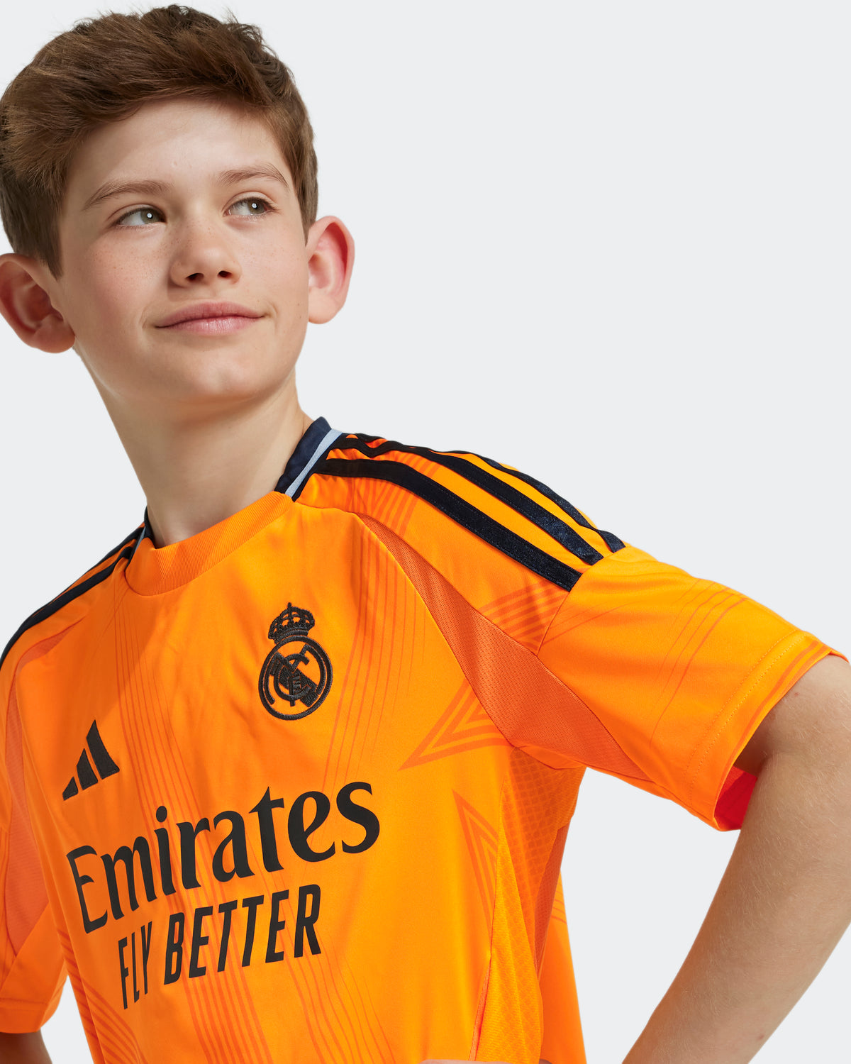 Adidas Camisola Altern. Real Madrid 24/25 Jr Laranja Adidas