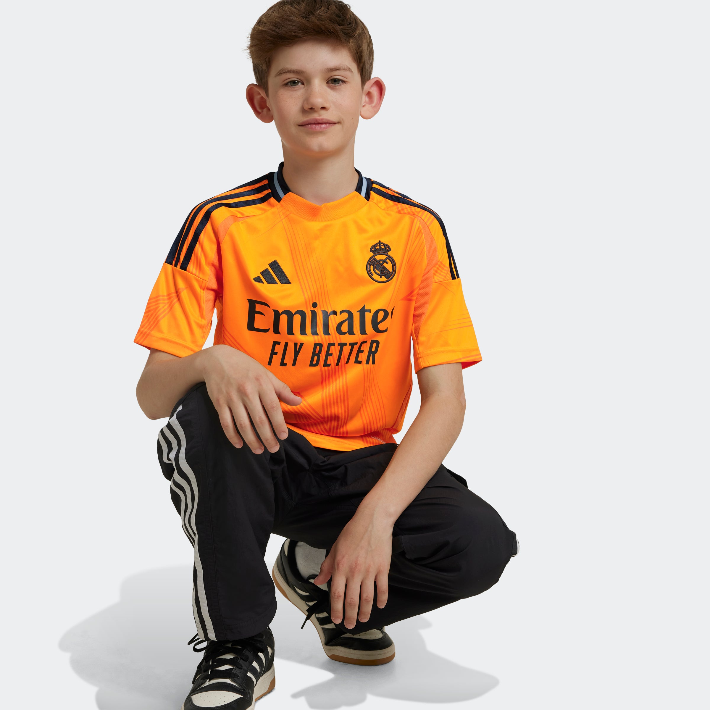 Adidas Camisola Altern. Real Madrid 24/25 Jr Laranja Adidas