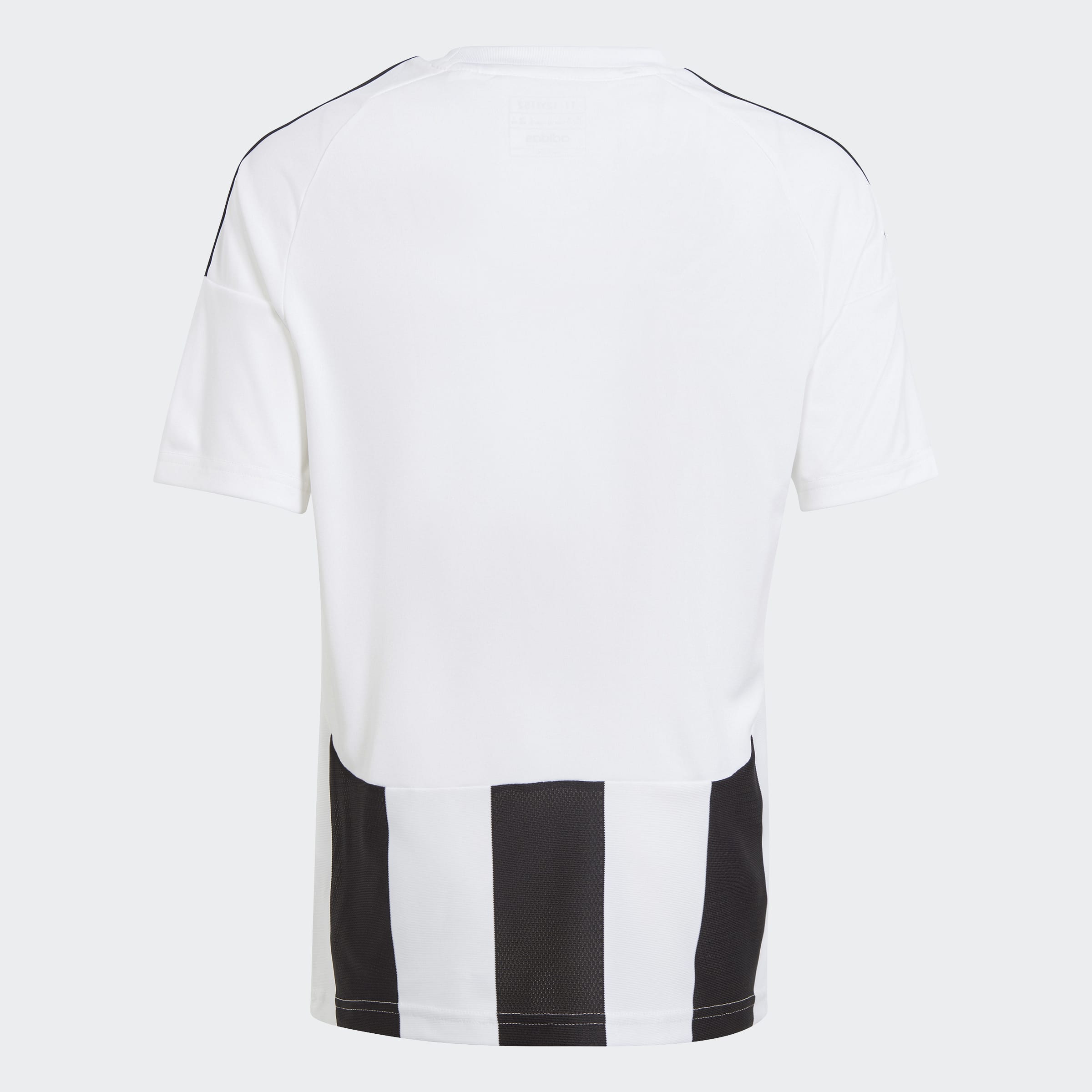 Adidas T-shirt de Treino Striped 24 J Branco/Preto Adidas