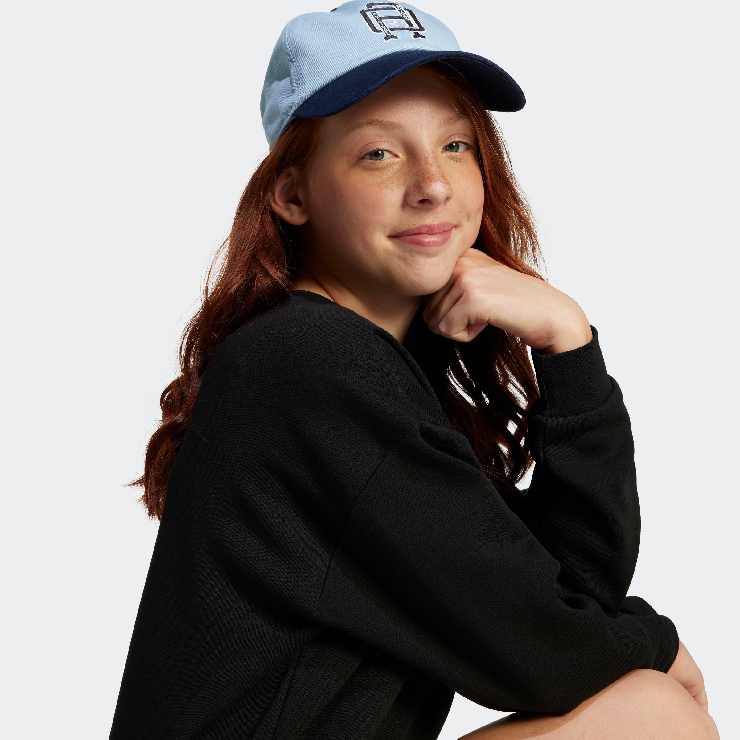 Adidas Camisola Crew Cardada J Preto Adidas