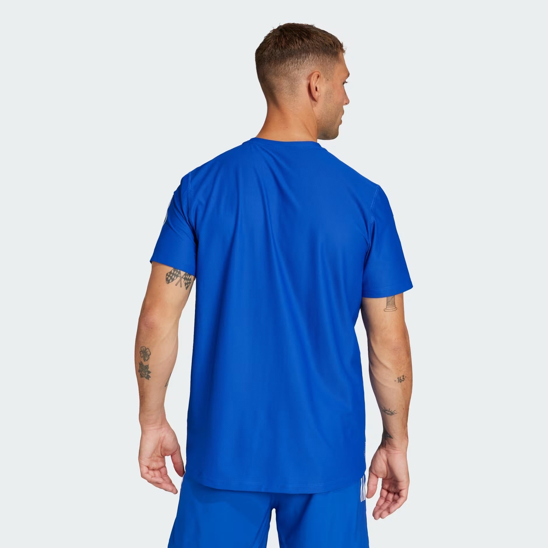 Adidas T-shirt Own The Run Azul Adidas