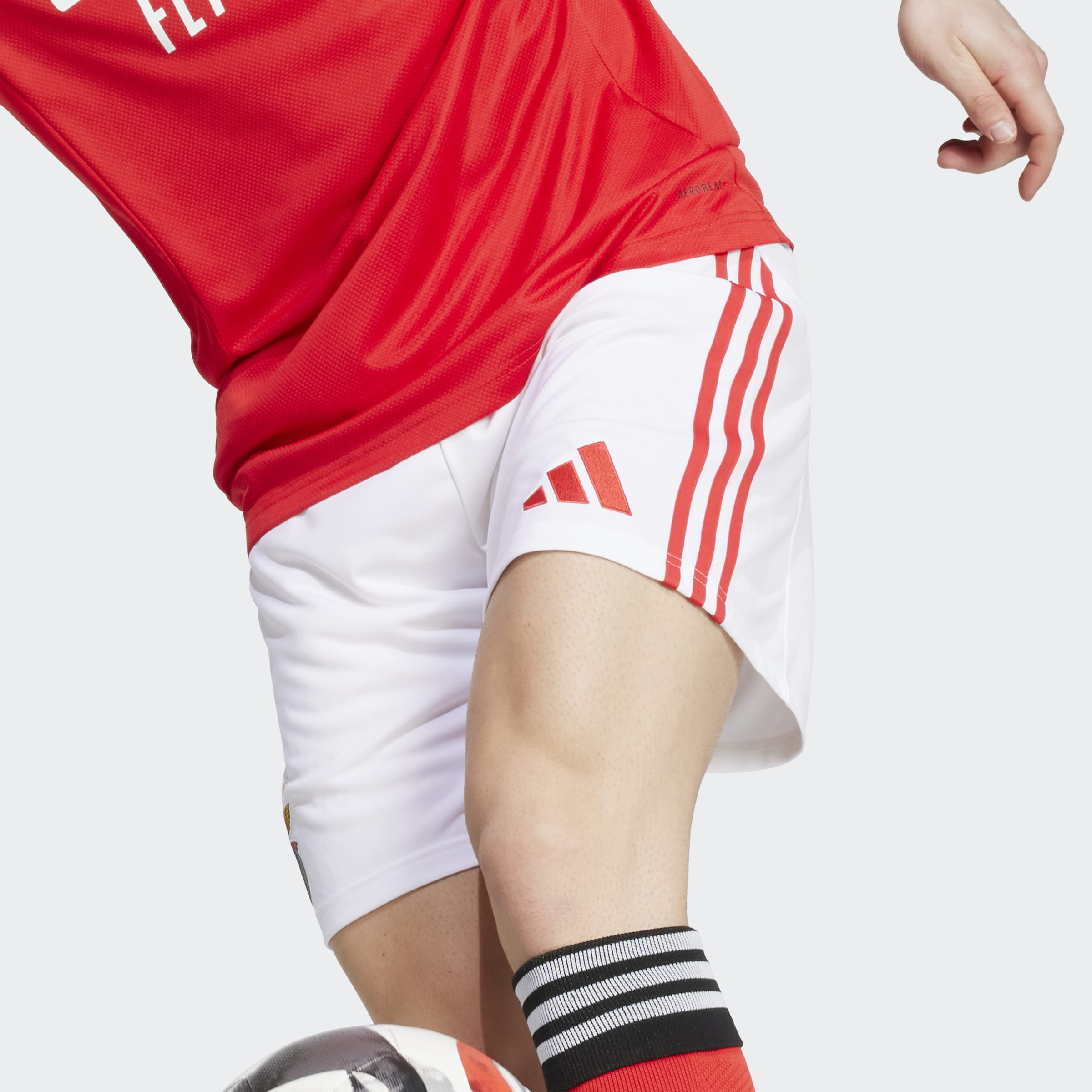Calções Adidas Benfica Principal Branco Adidas