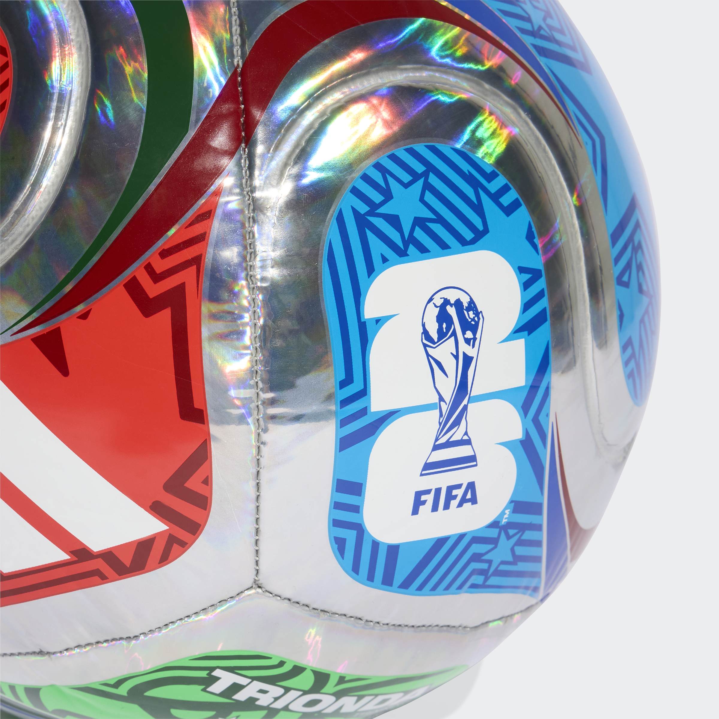 Adidas Bola World Cup 26 Trionda Prateada Adidas