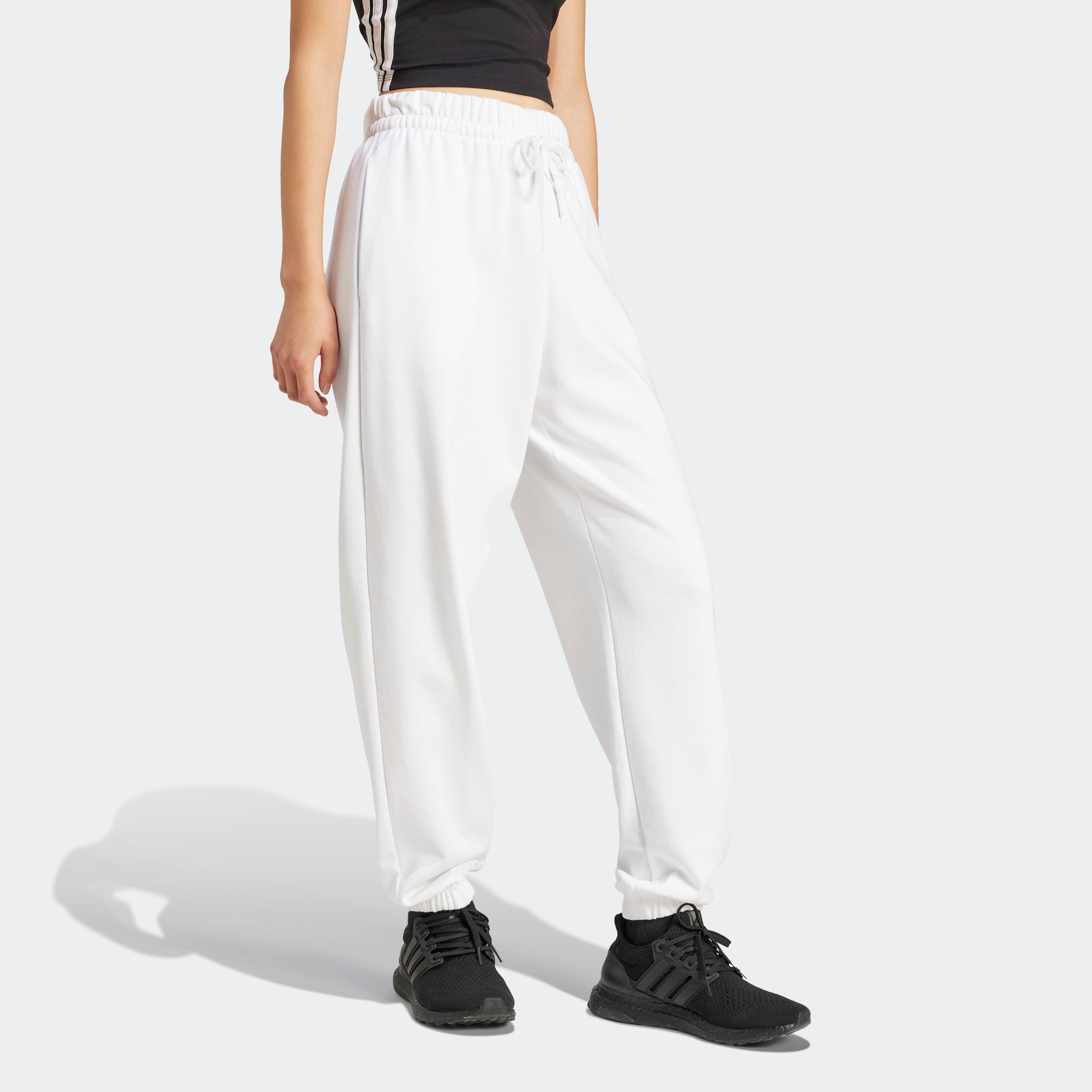 Adidas Calças Fato de Treino W SL FT CF PT 3S Branca Adidas