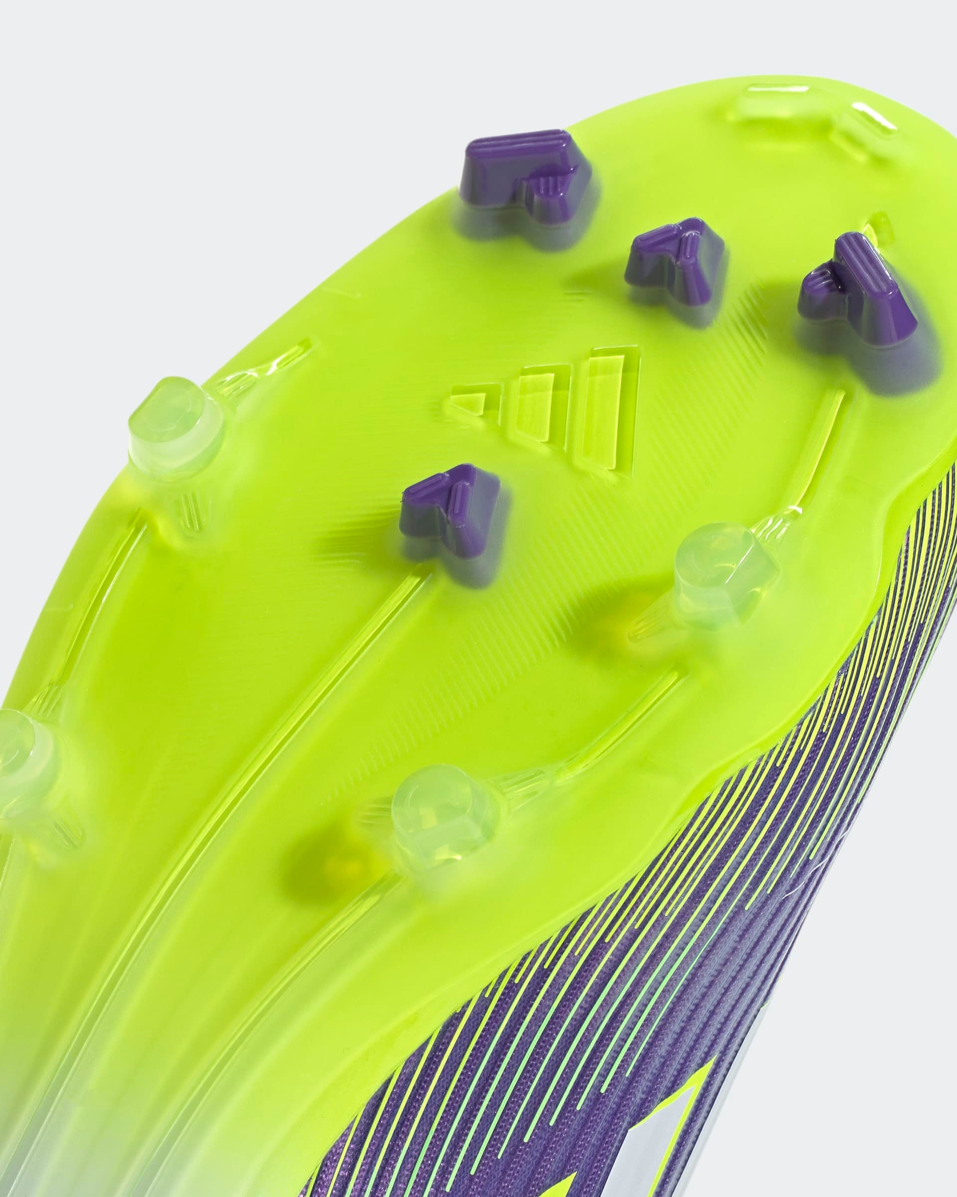 Chuteiras Adidas F50 League Mid FG/MG Roxo/Verde Adidas