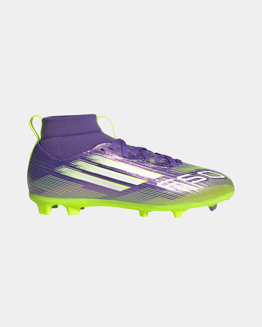 Adidas Chuteiras F50 League Mid FG/MG Júnior JI3547