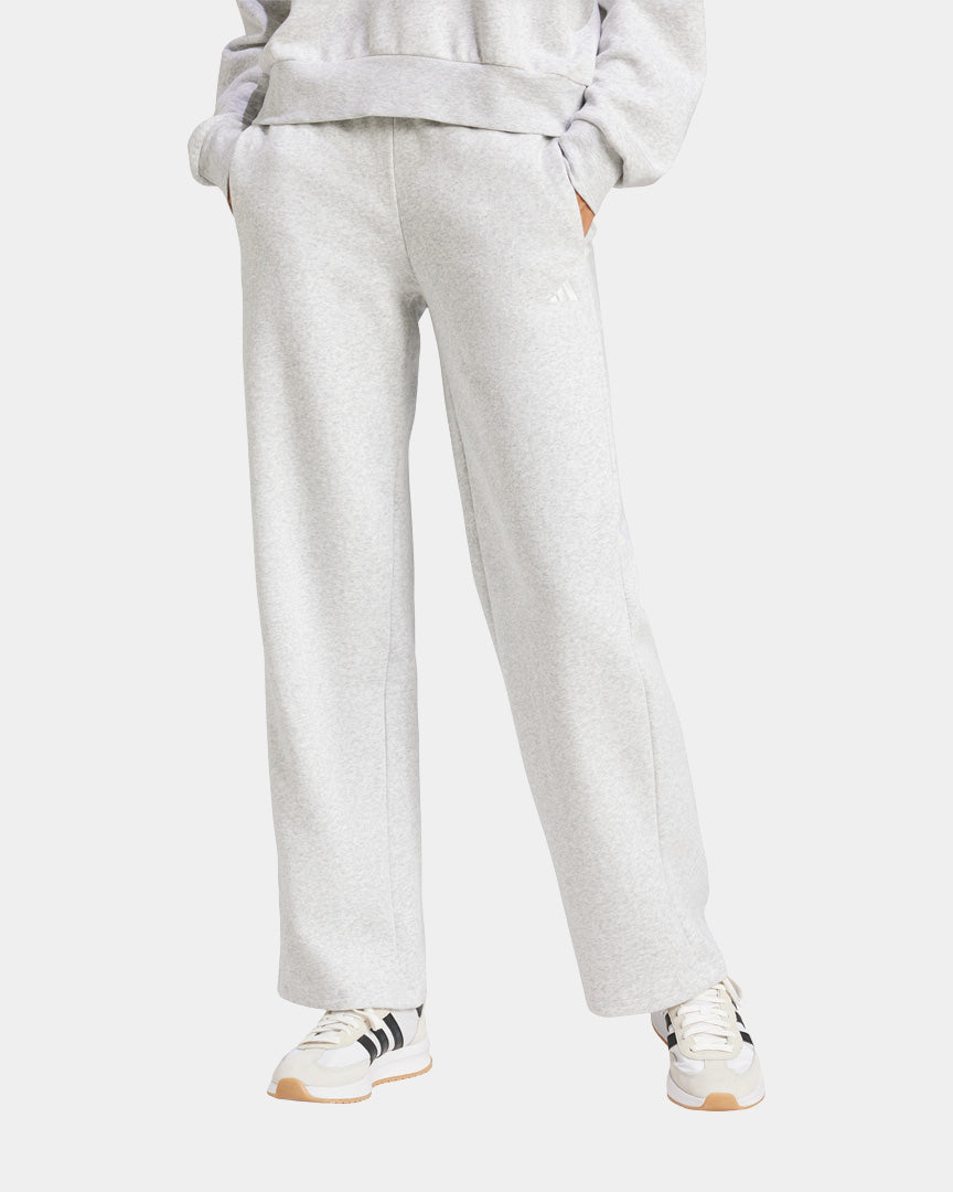 Adidas Calças Essentials Cardadas Cinza JI6050