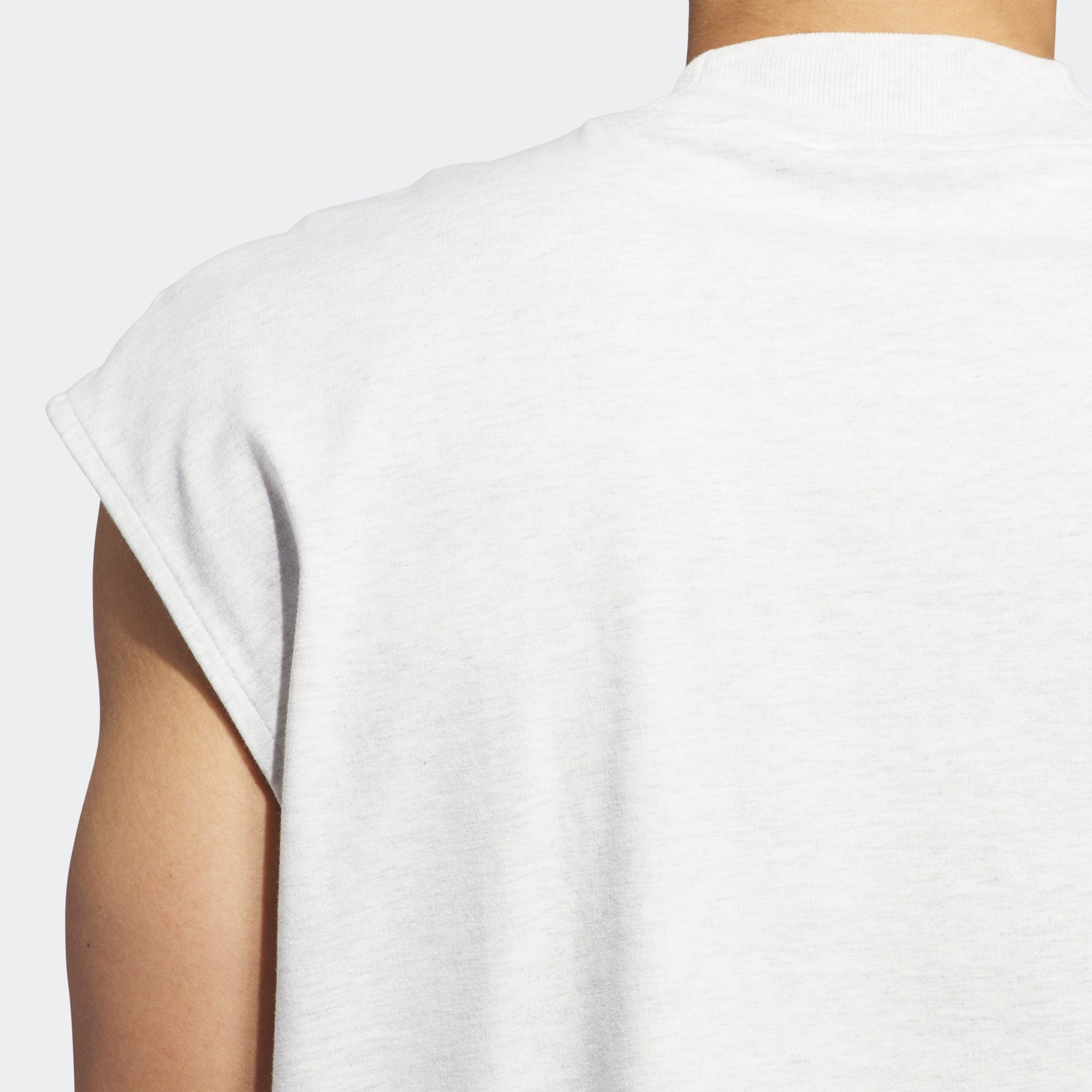 Adidas T-Shirt Basquetebol Unissexo Cinza Adidas