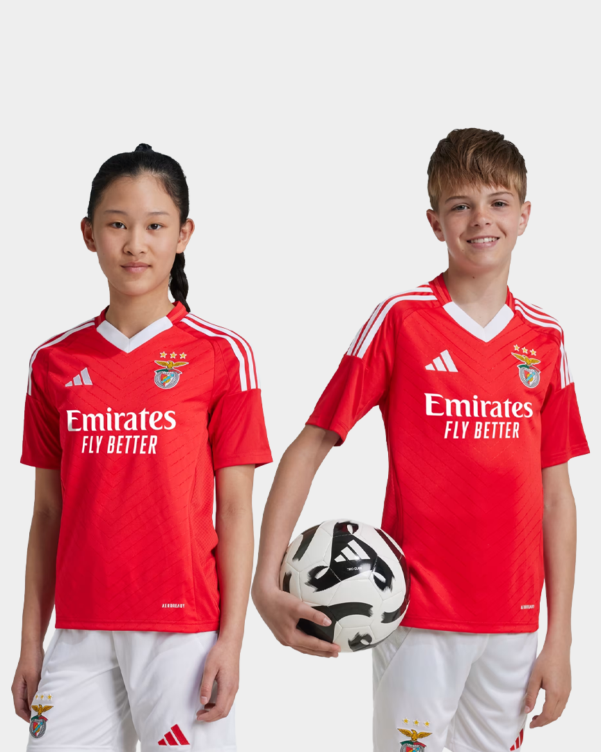 Adidas 1ª Camisola 24/25 Criança Vermelha JJ5123