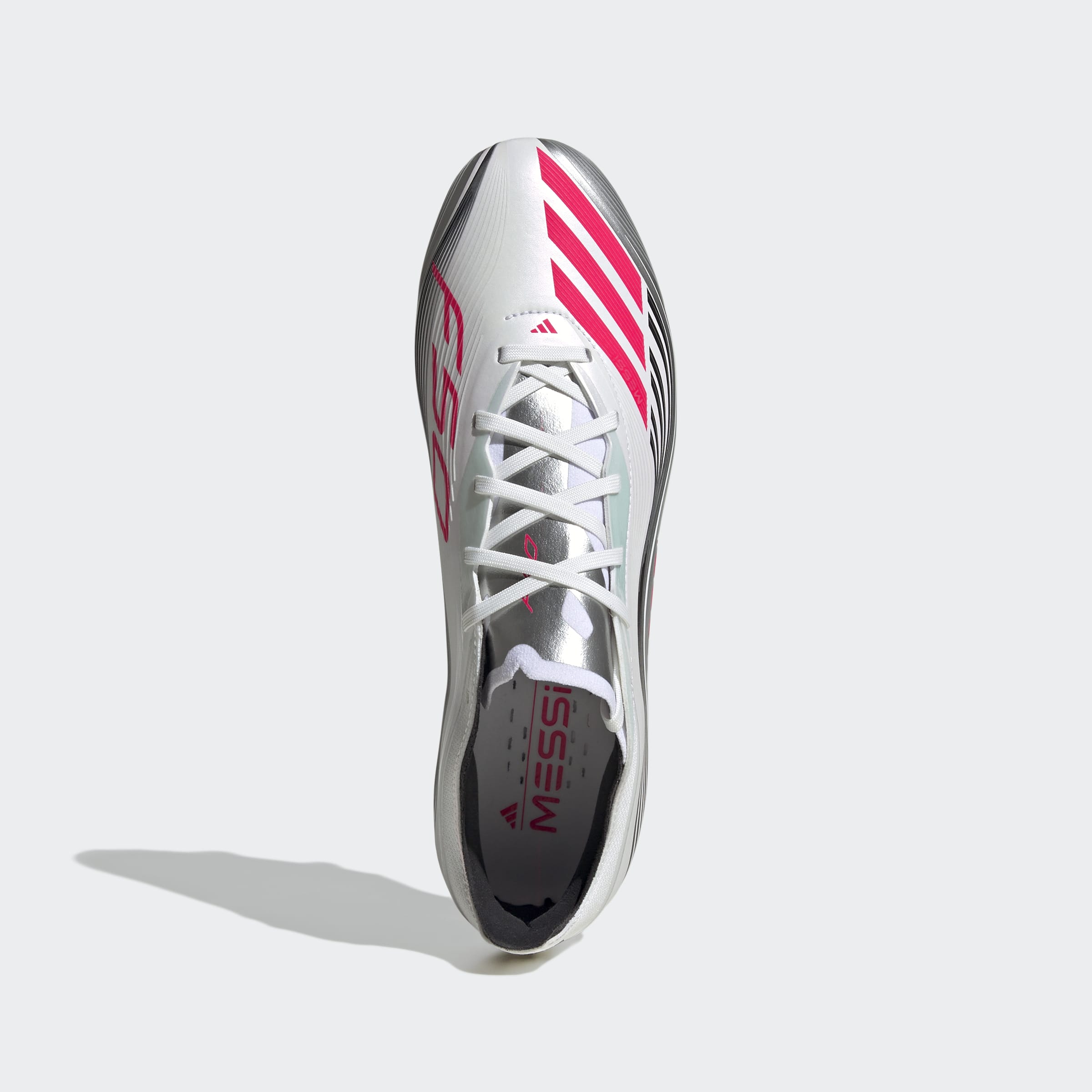 Adidas F50 Messi Pro FG Branca/Rosa Adidas