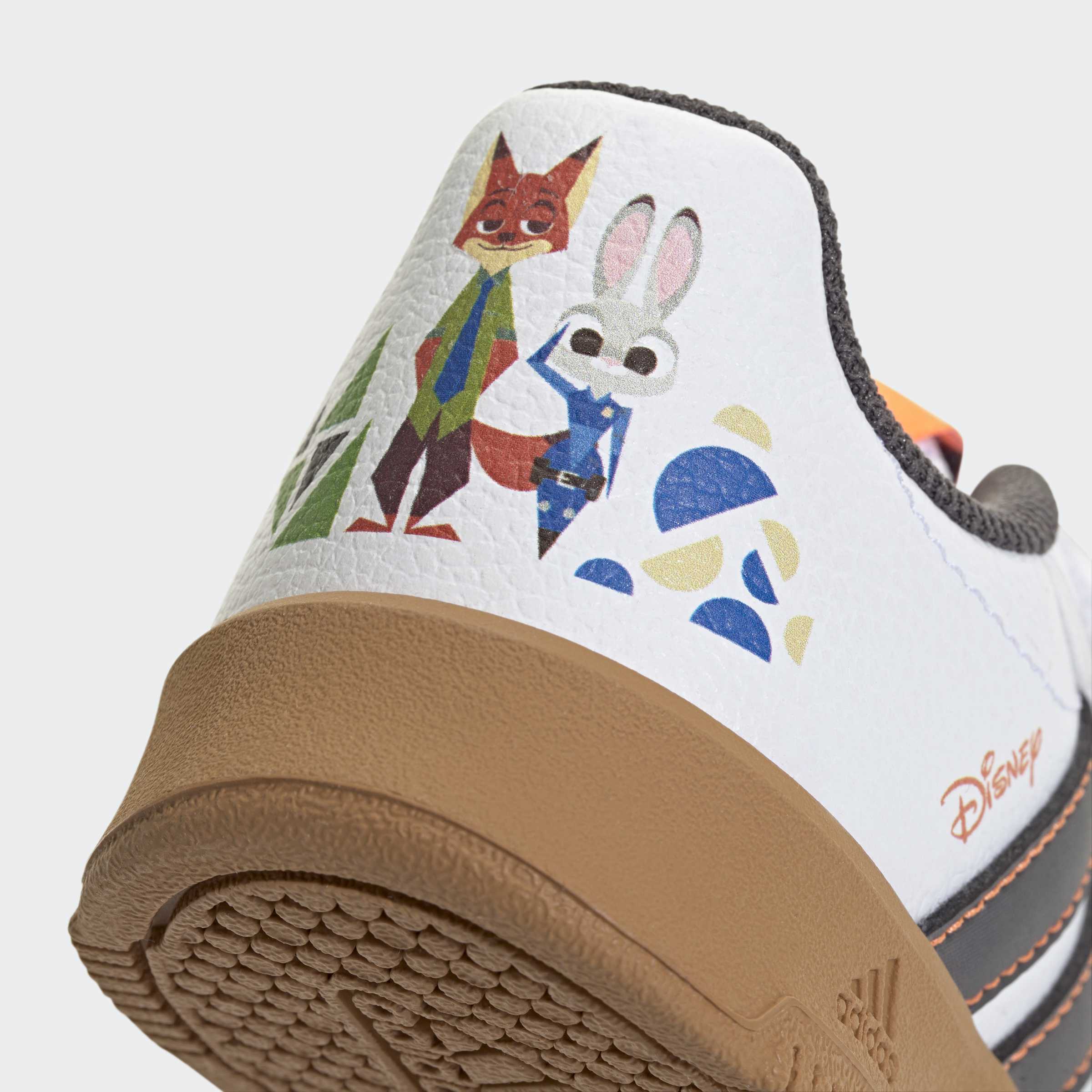 Adidas Tensaur Zootopia CF Branco/Cinza Adidas