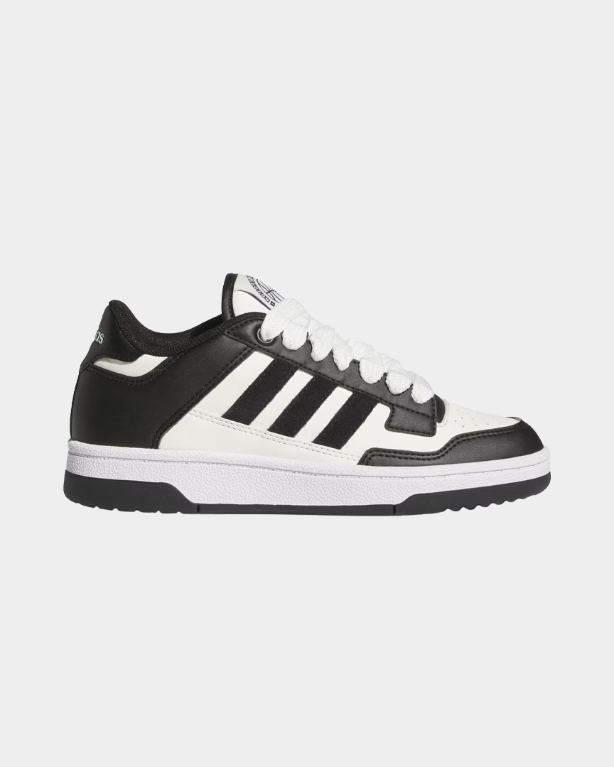 Adidas Rapid Court Low J Preto/Branco JR0166