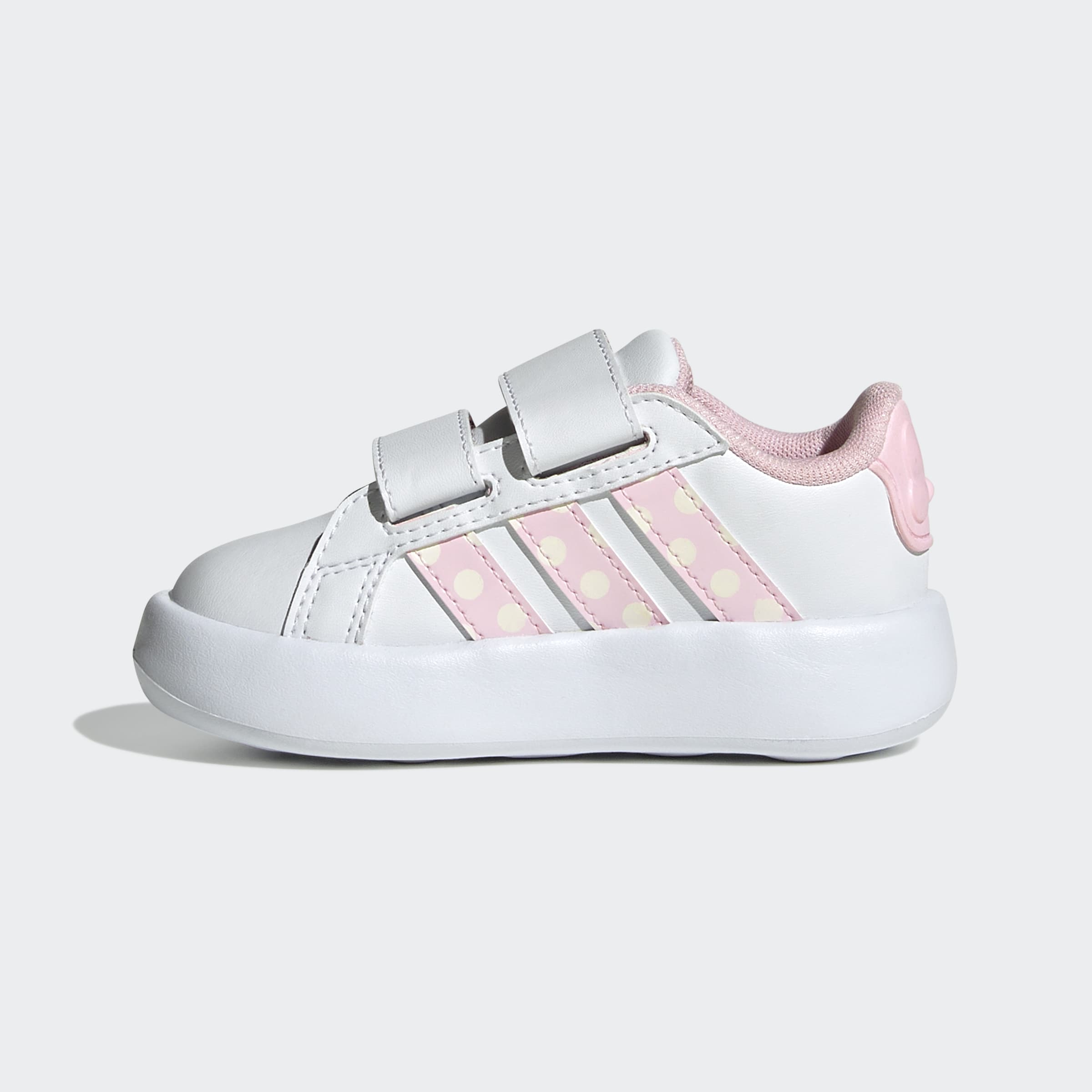 Adidas Grand Court Minnie CF I Branco/Rosa Adidas