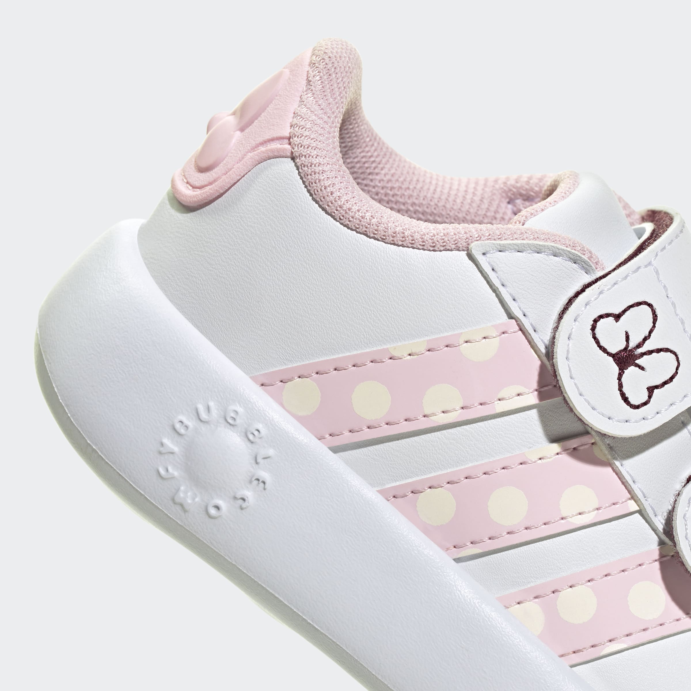 Adidas Grand Court Minnie CF I Branco/Rosa Adidas