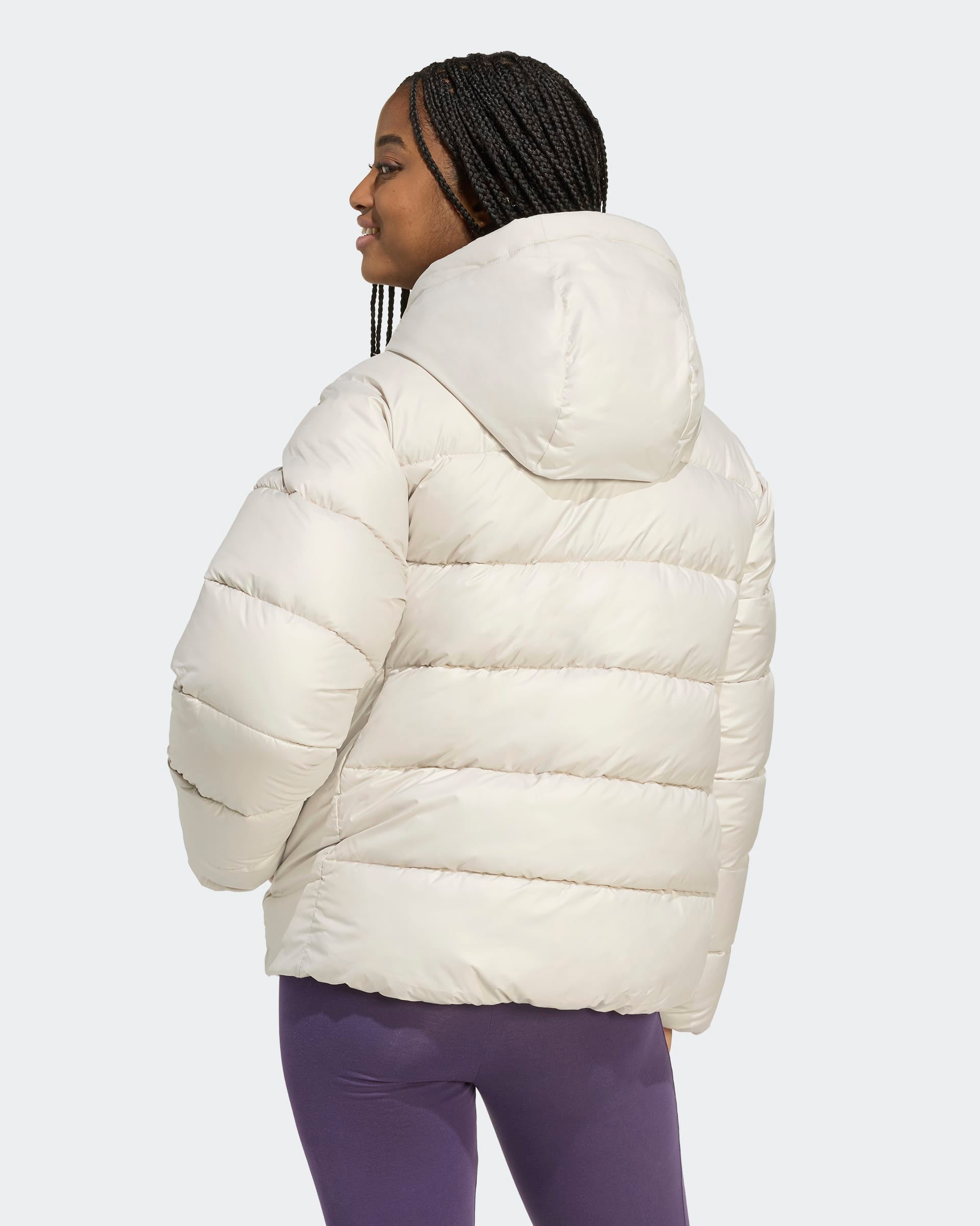 Adidas Blusão Climawarm Essentials Bege Adidas