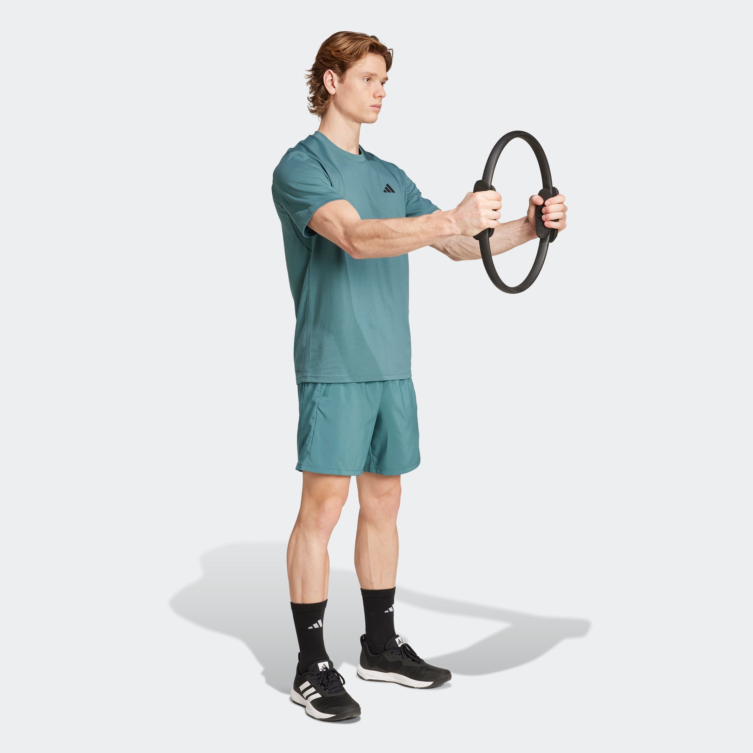 Adidas Calções Essentials Woven Azul Turquesa Adidas