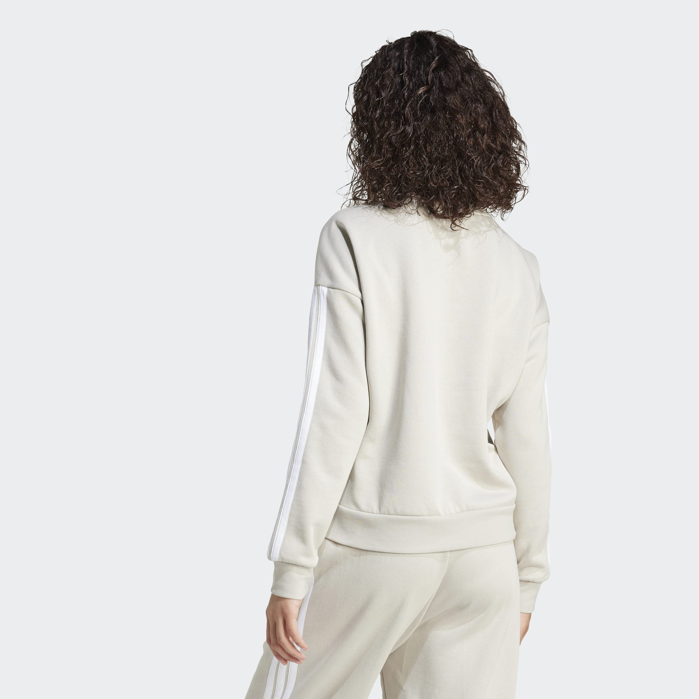 Adidas Camisola W 3S Cardada Bege Adidas
