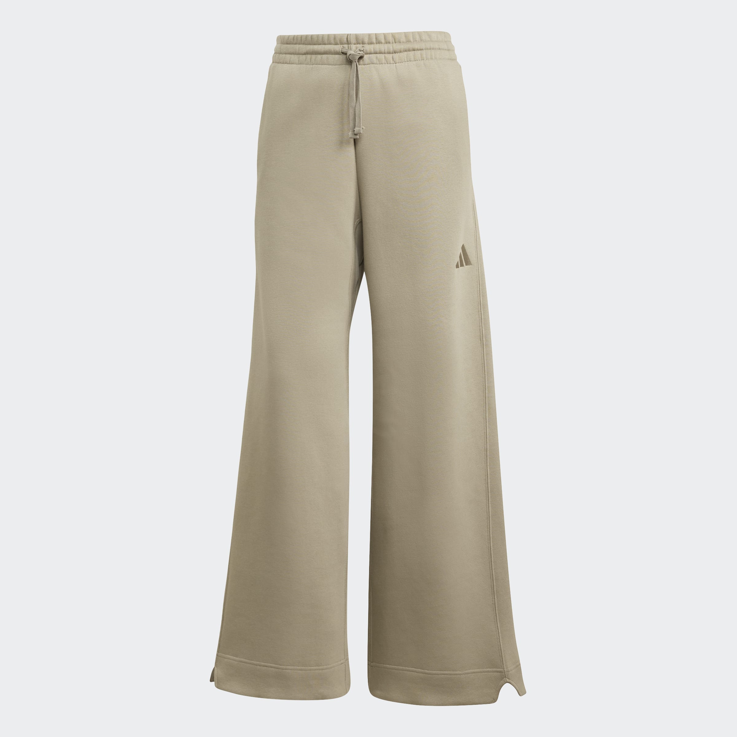 Adidas Calças Largas Cardadas All Szn Verde Adidas