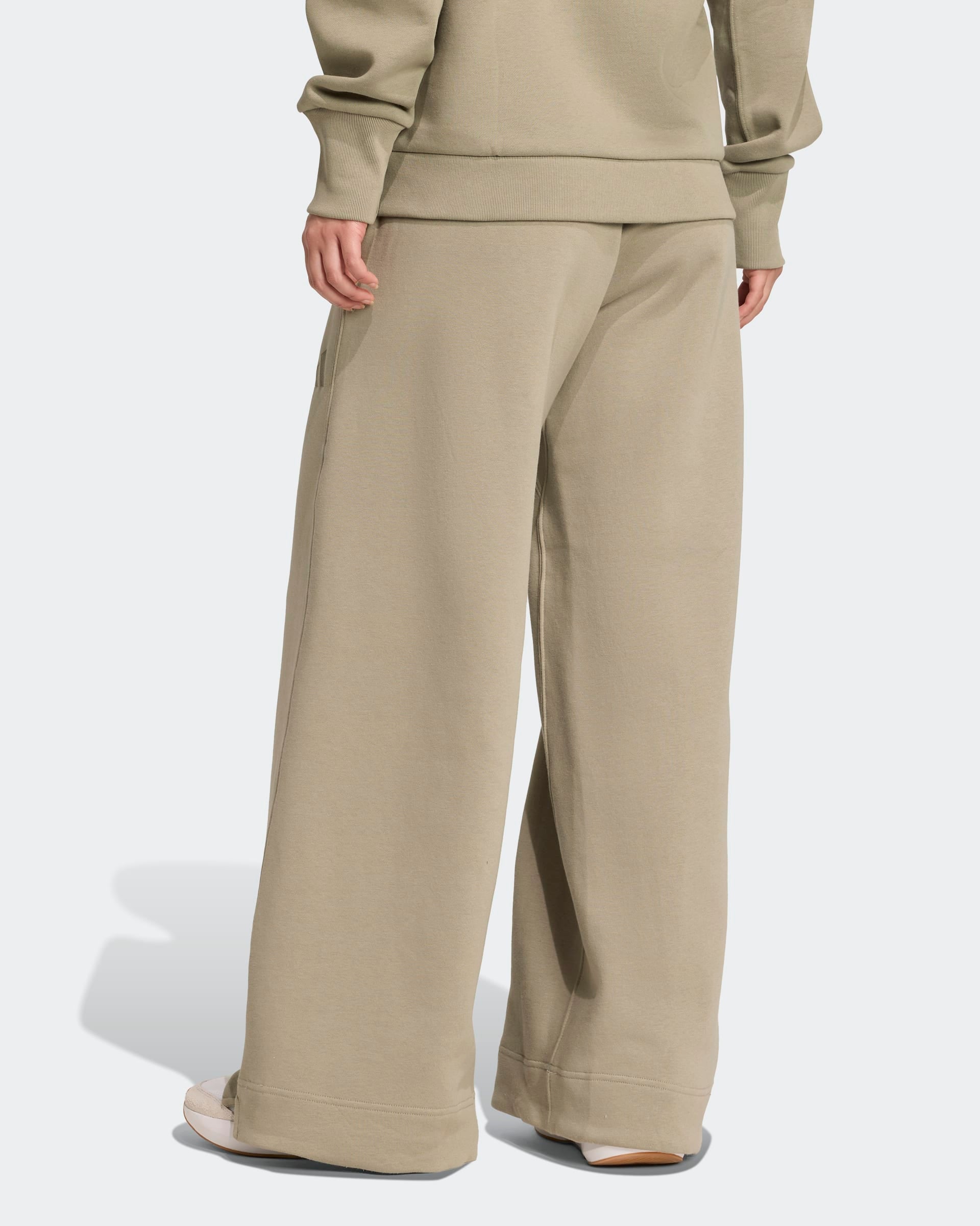 Adidas Calças Largas Cardadas All Szn Verde Adidas