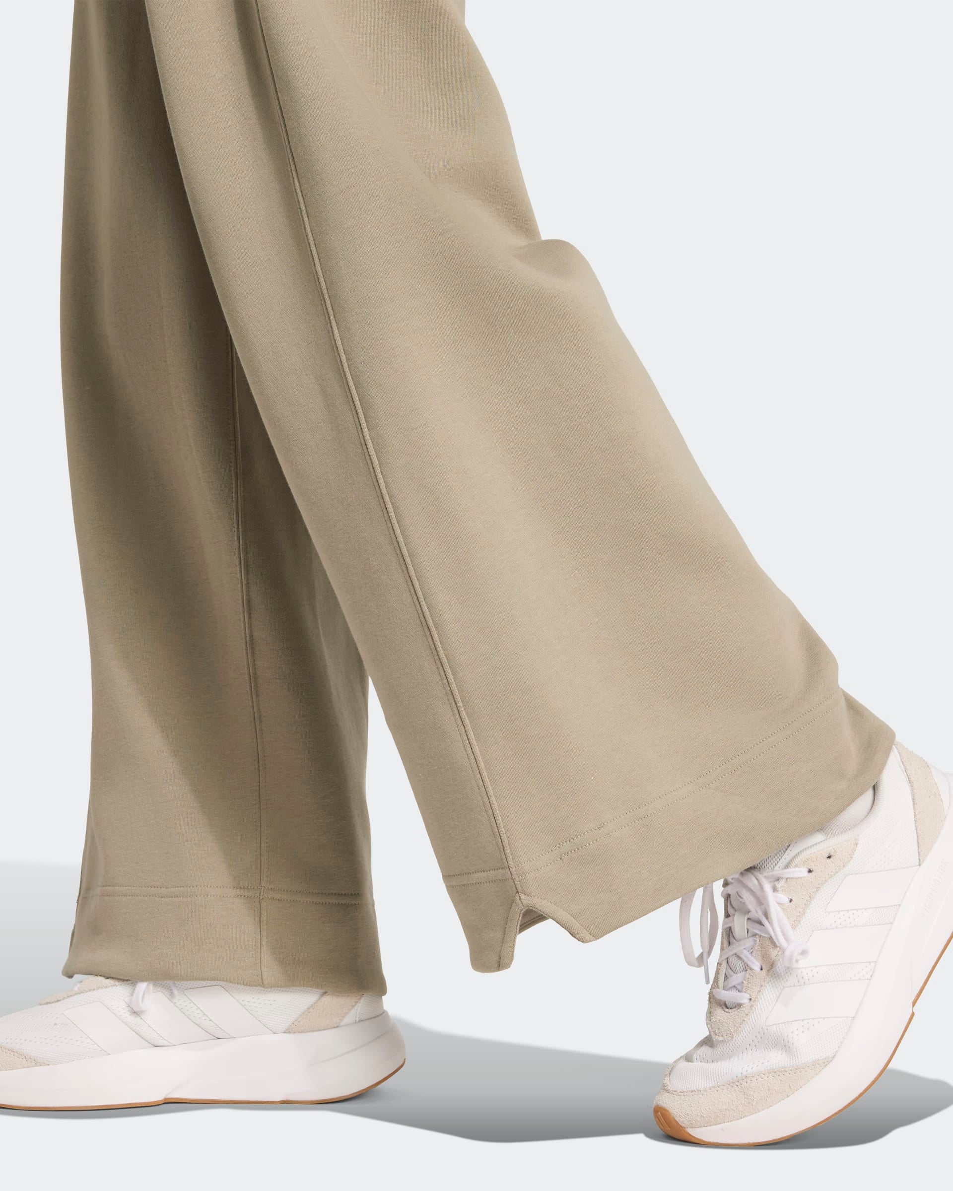 Adidas Calças Largas Cardadas All Szn Verde Adidas