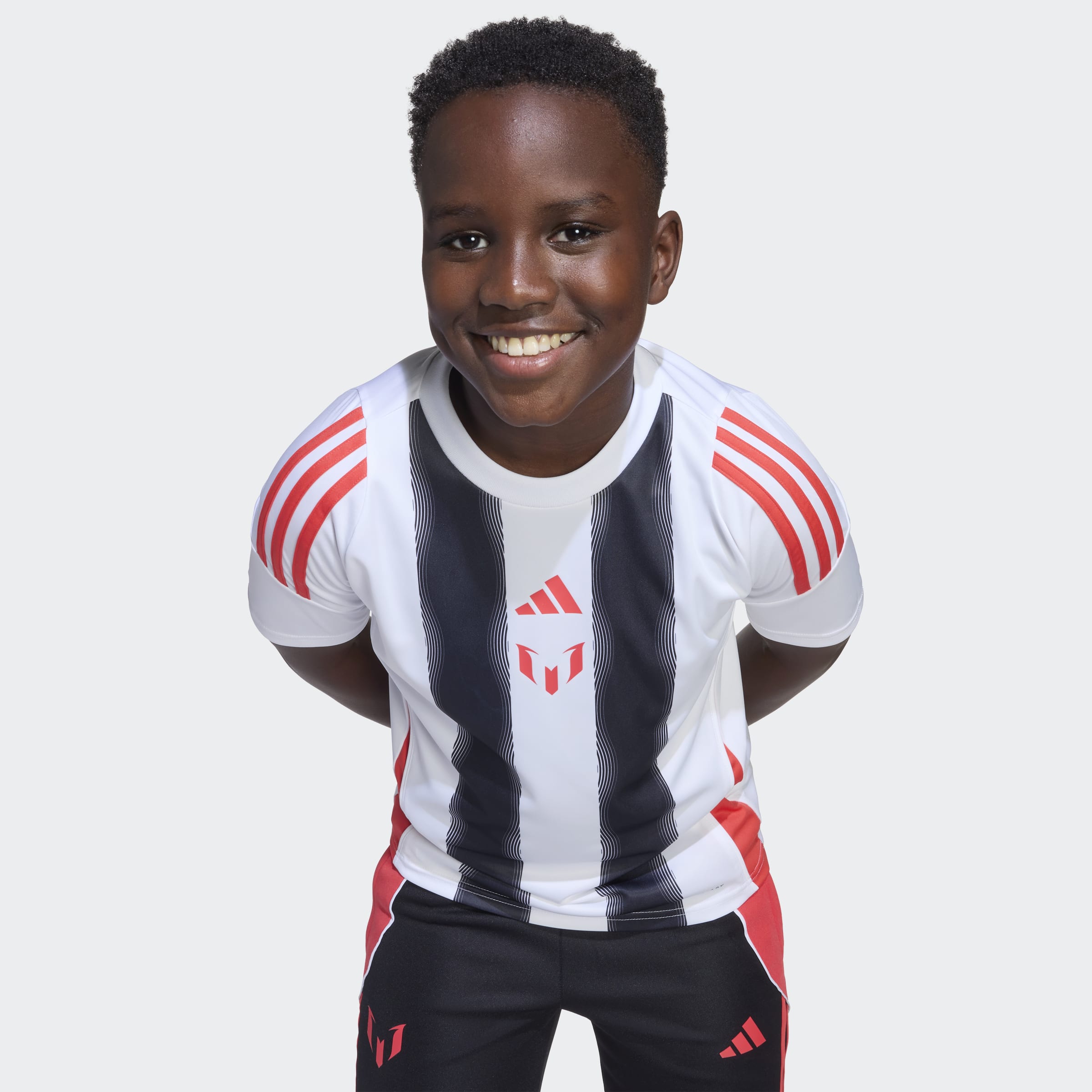 Adidas T-shirt de Treino Messi Branco/Preto Adidas