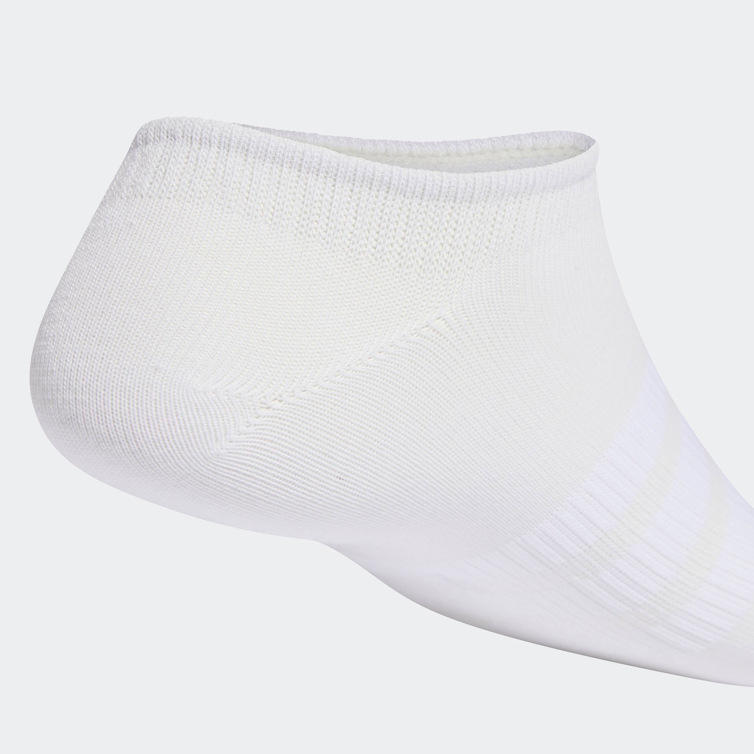 Meias Invisíveis Adidas 3P Brancas Adidas
