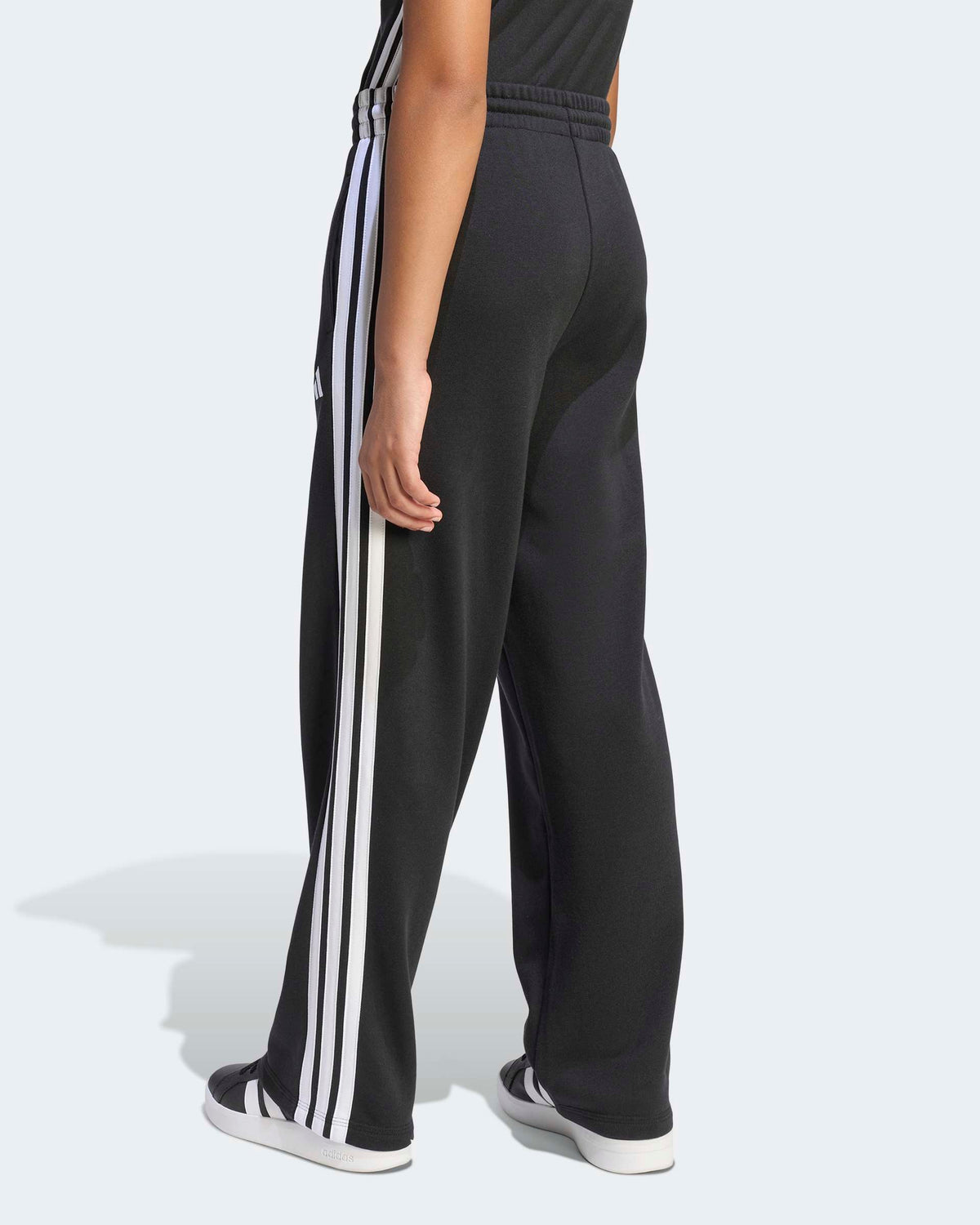 Adidas Calças 3S J Preto/Branco Adidas