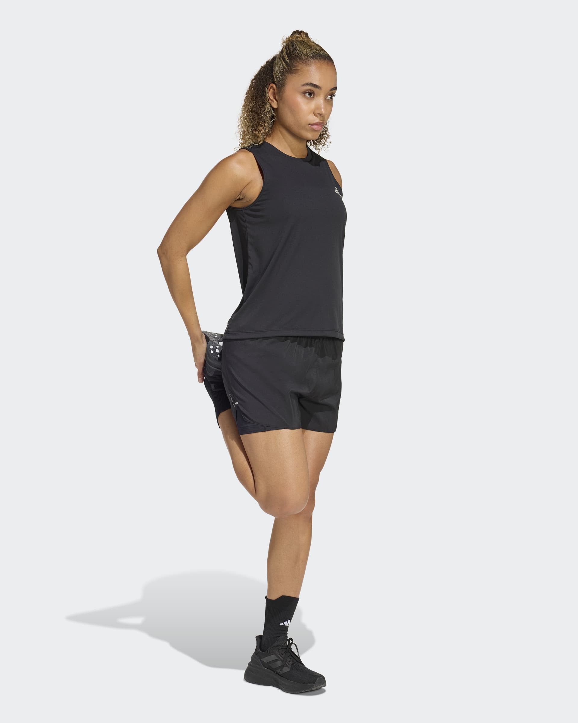 Adidas Calções de Treino 2 em 1 Preto Adidas