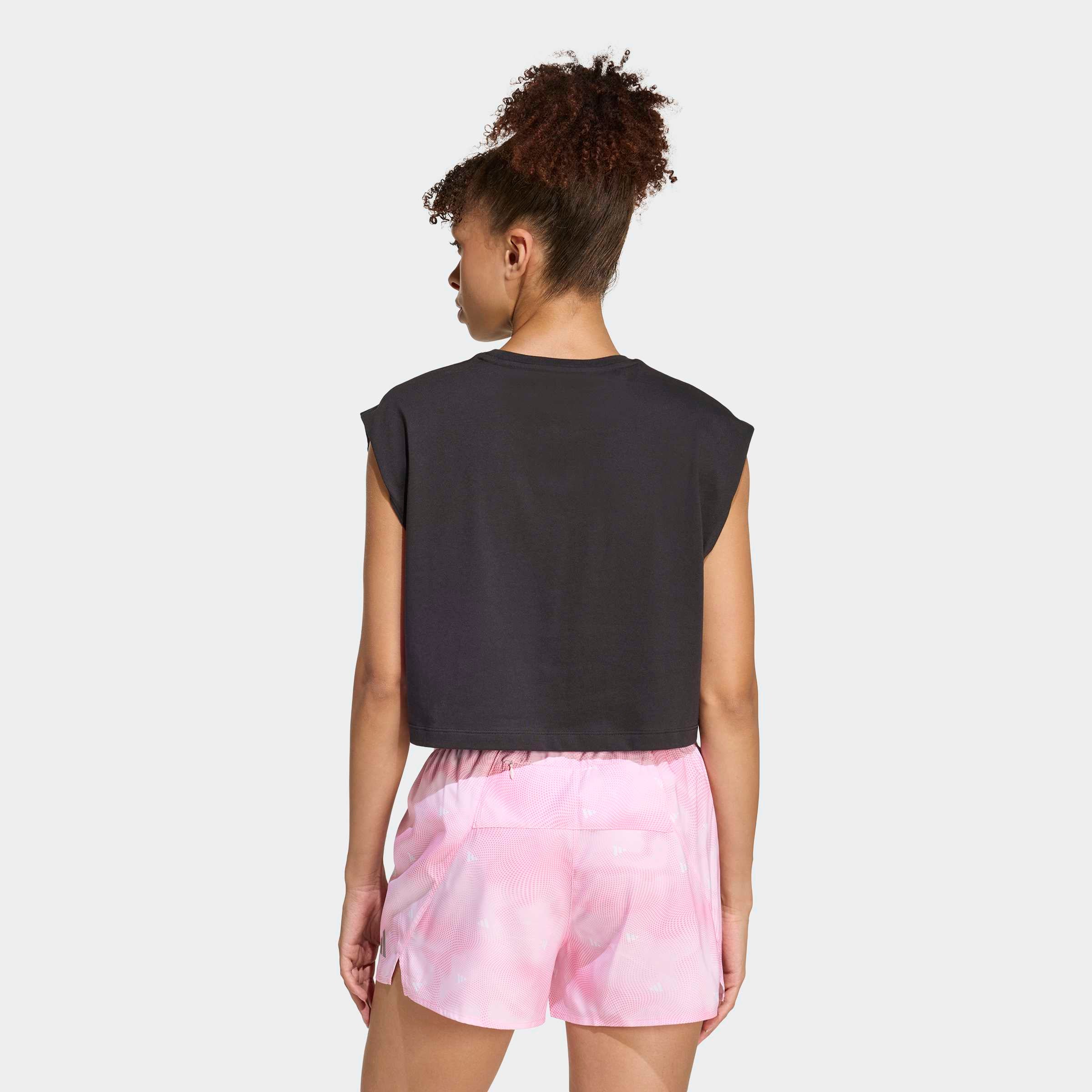 T-shirt Mulher Adidas Run Essential Preta Adidas