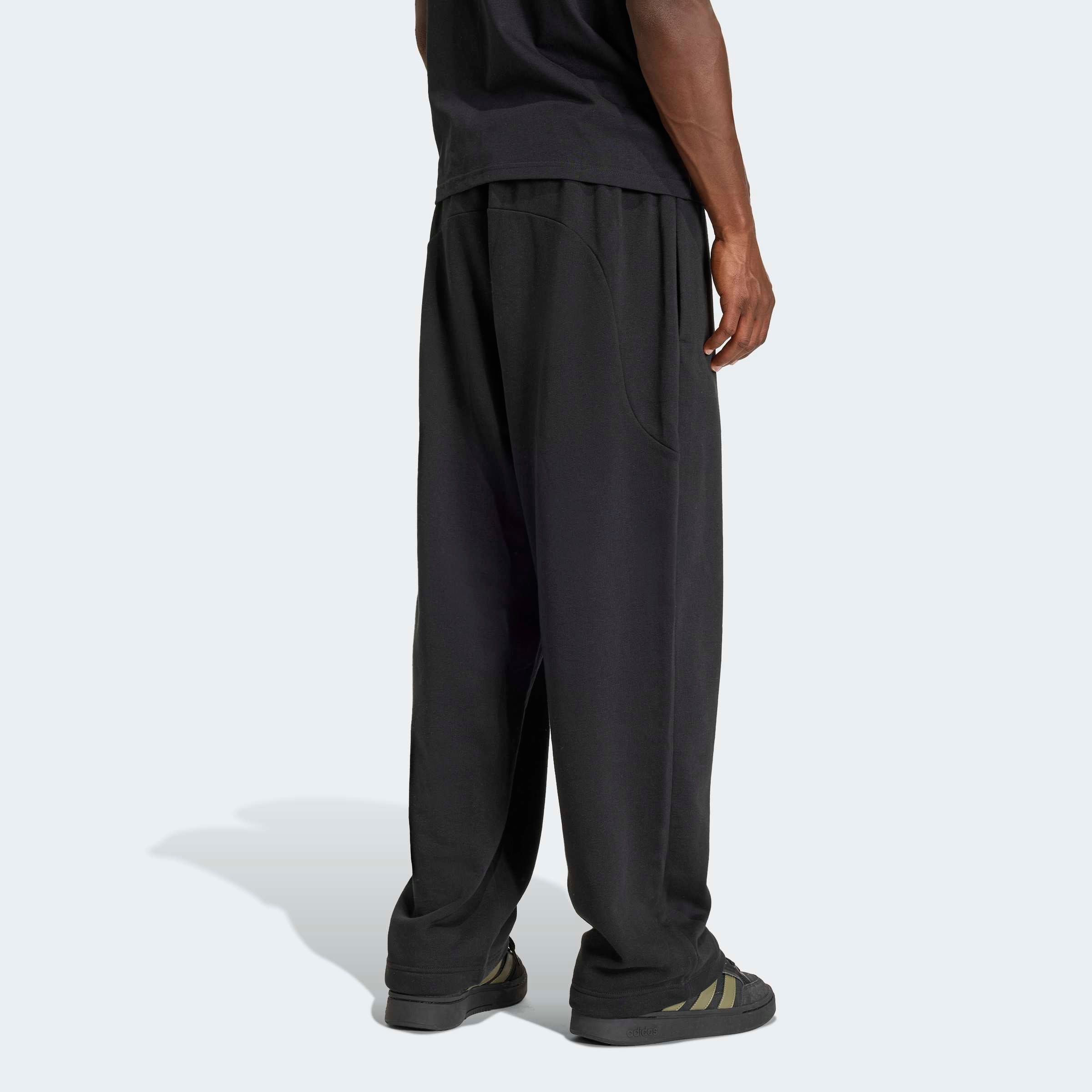 Calças Homem Adidas Collegiate Cardadas Pretas Adidas