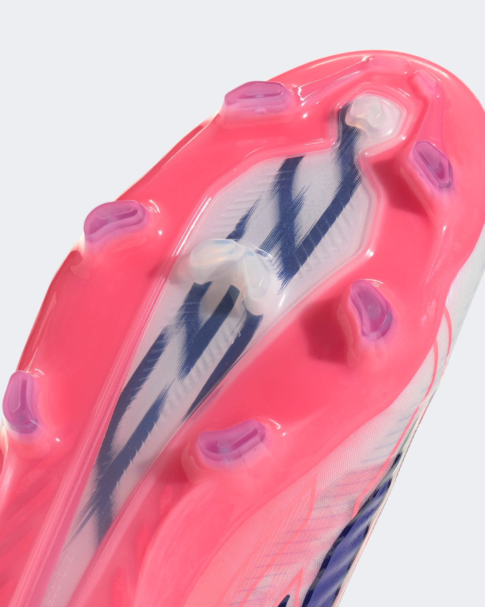 Chuteiras Adidas F50 Hyperfast League PRO LL FG Branca/Rosa Adidas
