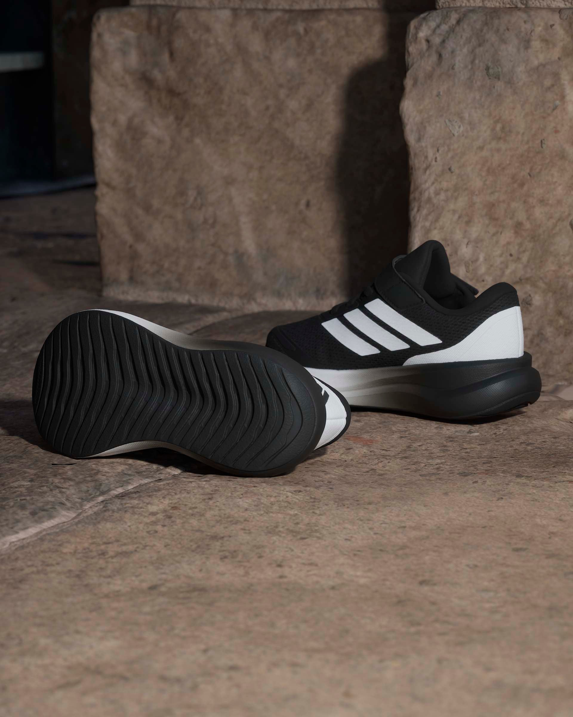 Sapatilhas Criança Adidas Runfalcon 6 EL C Preto/Branco Adidas