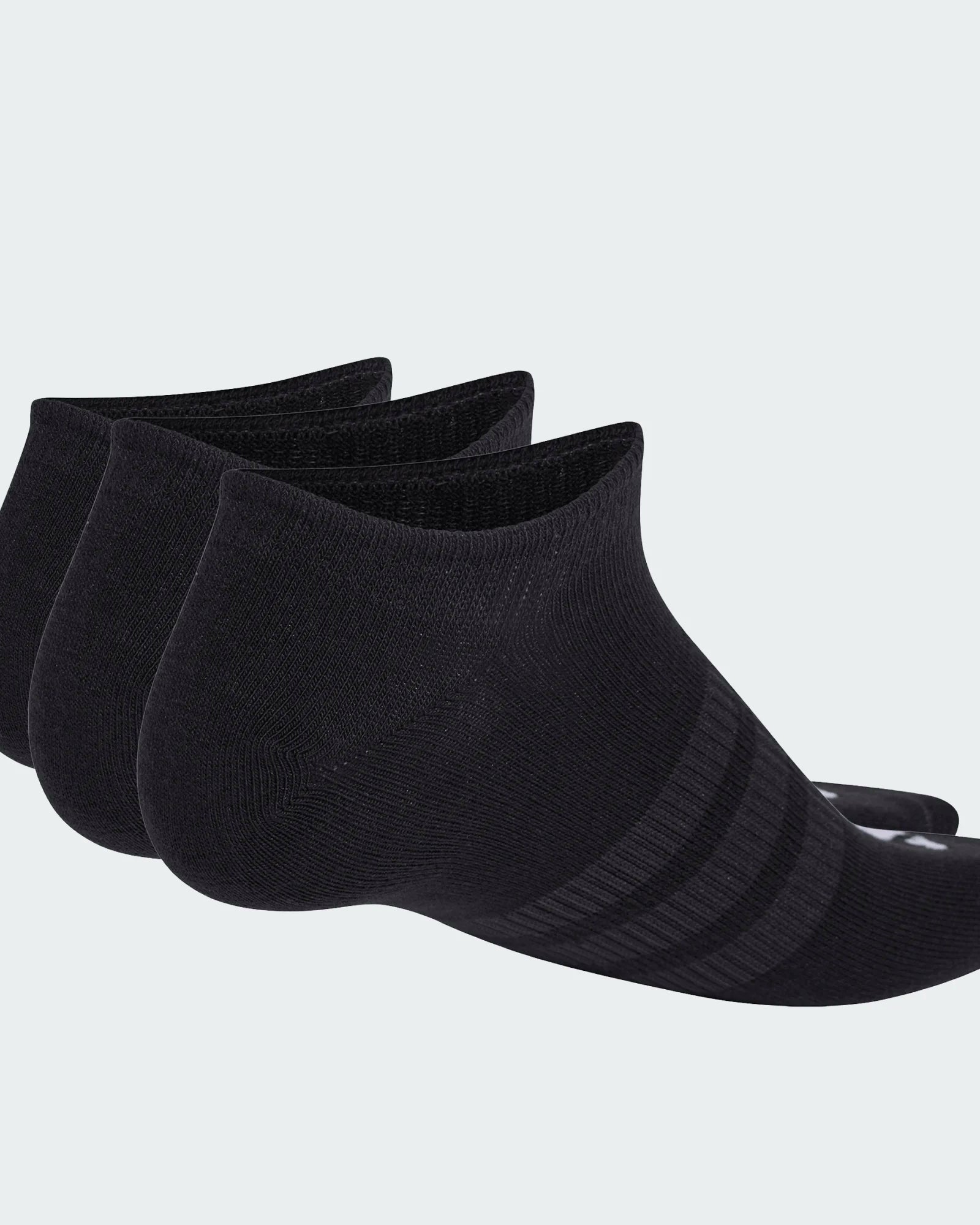 Meias Leves Invisíveis Adidas 3P Pretas Adidas