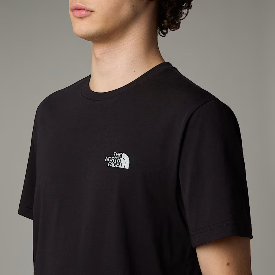 The North Face T-Shirt Refletora NSE Box Preto/Prateado The North Face