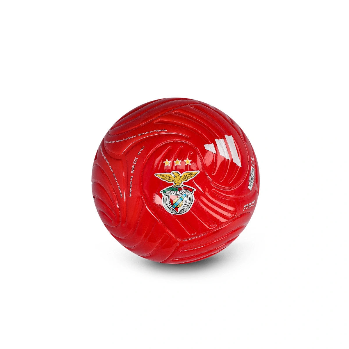 Mini Bola Adidas SL Benfica Home 26 Vermelha Adidas