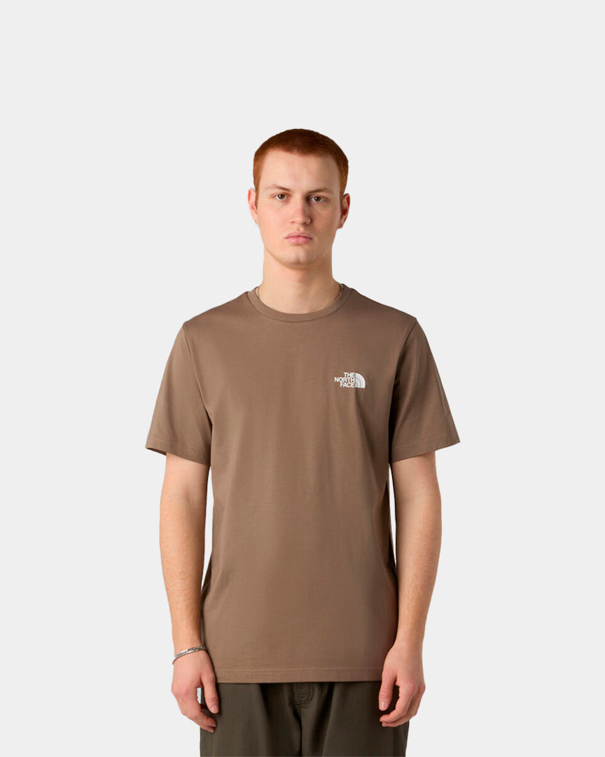 The North Face Simple Dome T-shirt Castanha NF0A87NGBOW
