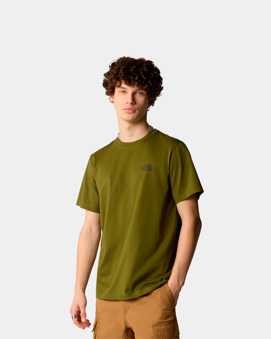 The North Face T-Shirt Simple Dome Verde NF0A87NGPIB