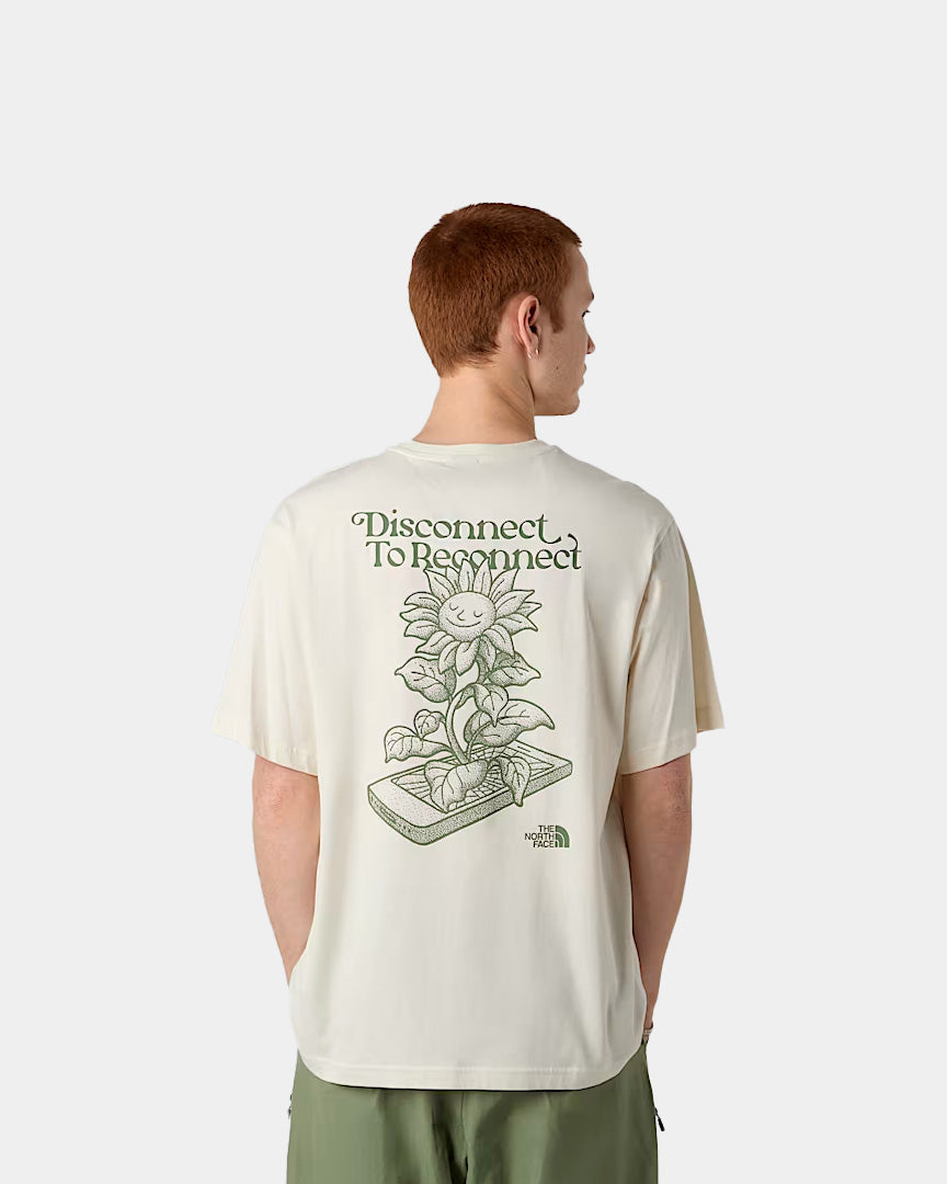 The North Face T-shirt Connect Relaxed SS Bege NF0A8E3YQLI