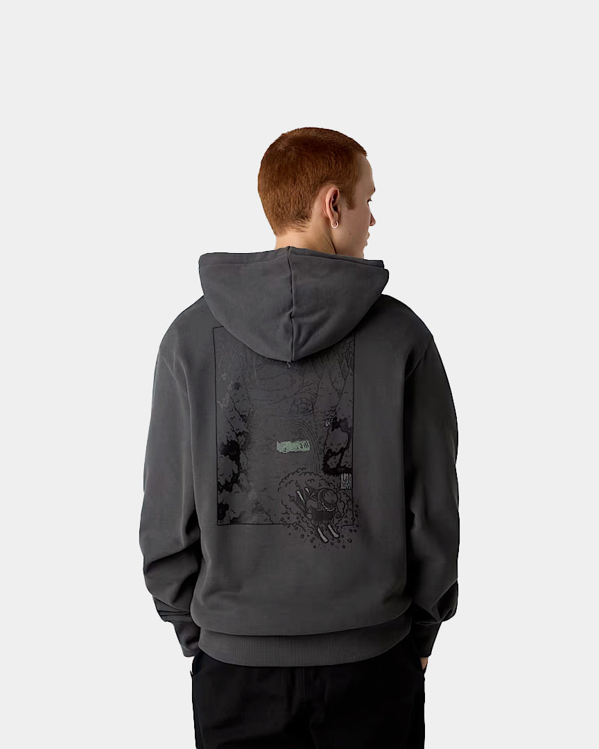 The North Face Camisola U Powder Days Graphic Cinza NF0A8E4G0C5