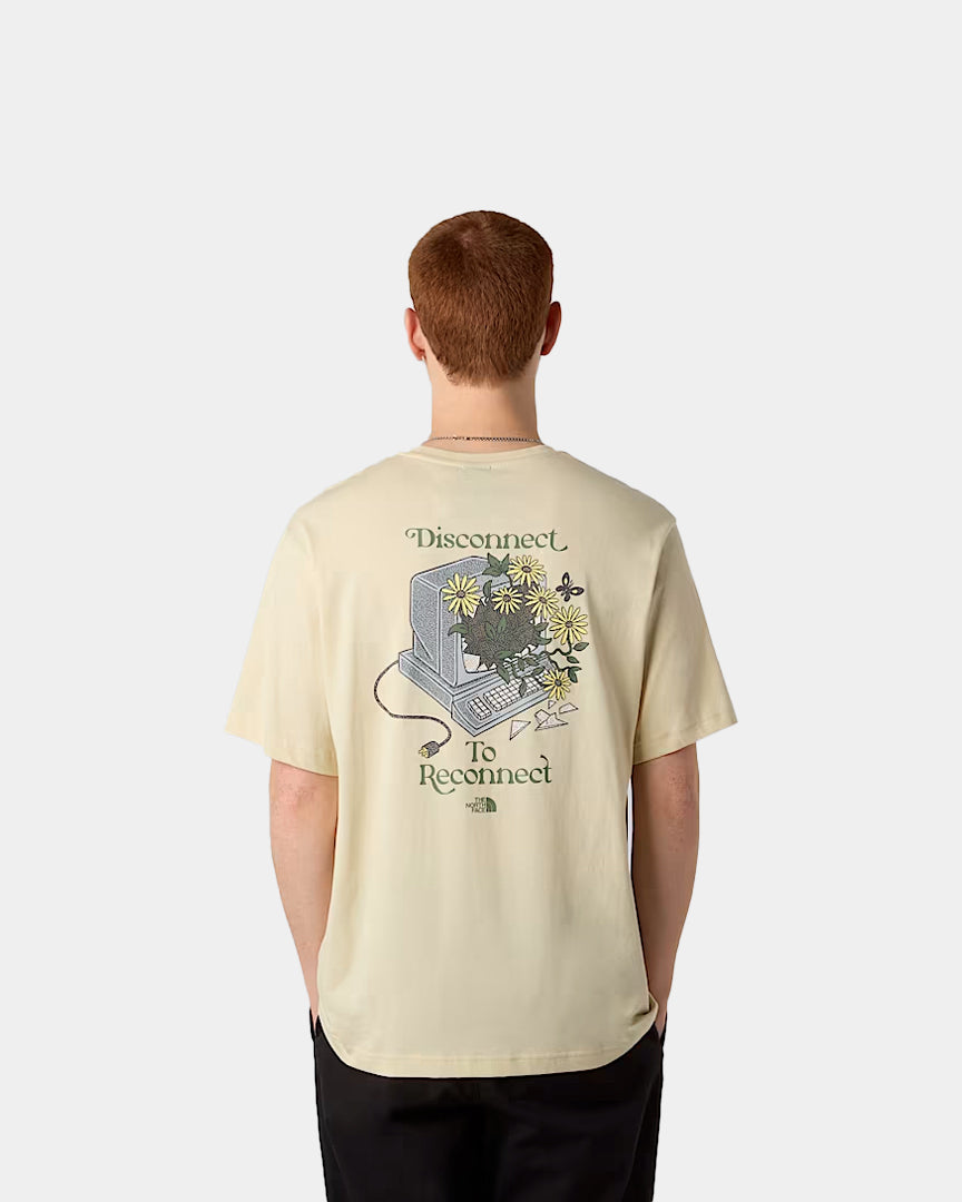 The North Face T-shirt Connect Relaxed Bege NF0A8EGW3X4