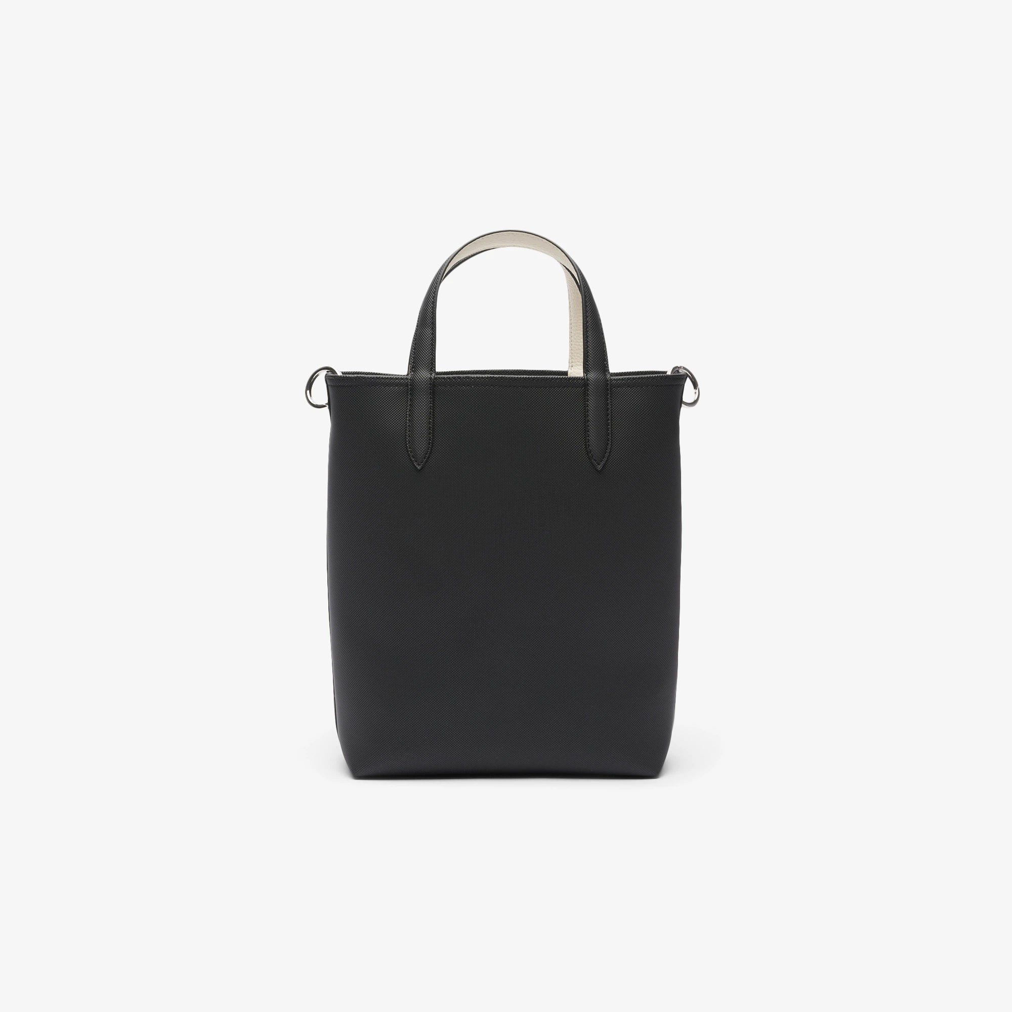Lacoste Saco Tote Reversível Preto/Bege Lacoste