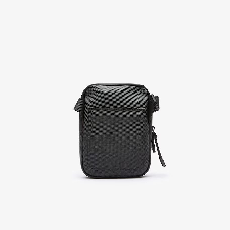 Lacoste Bolsa S Flat Crossover Preta Lacoste