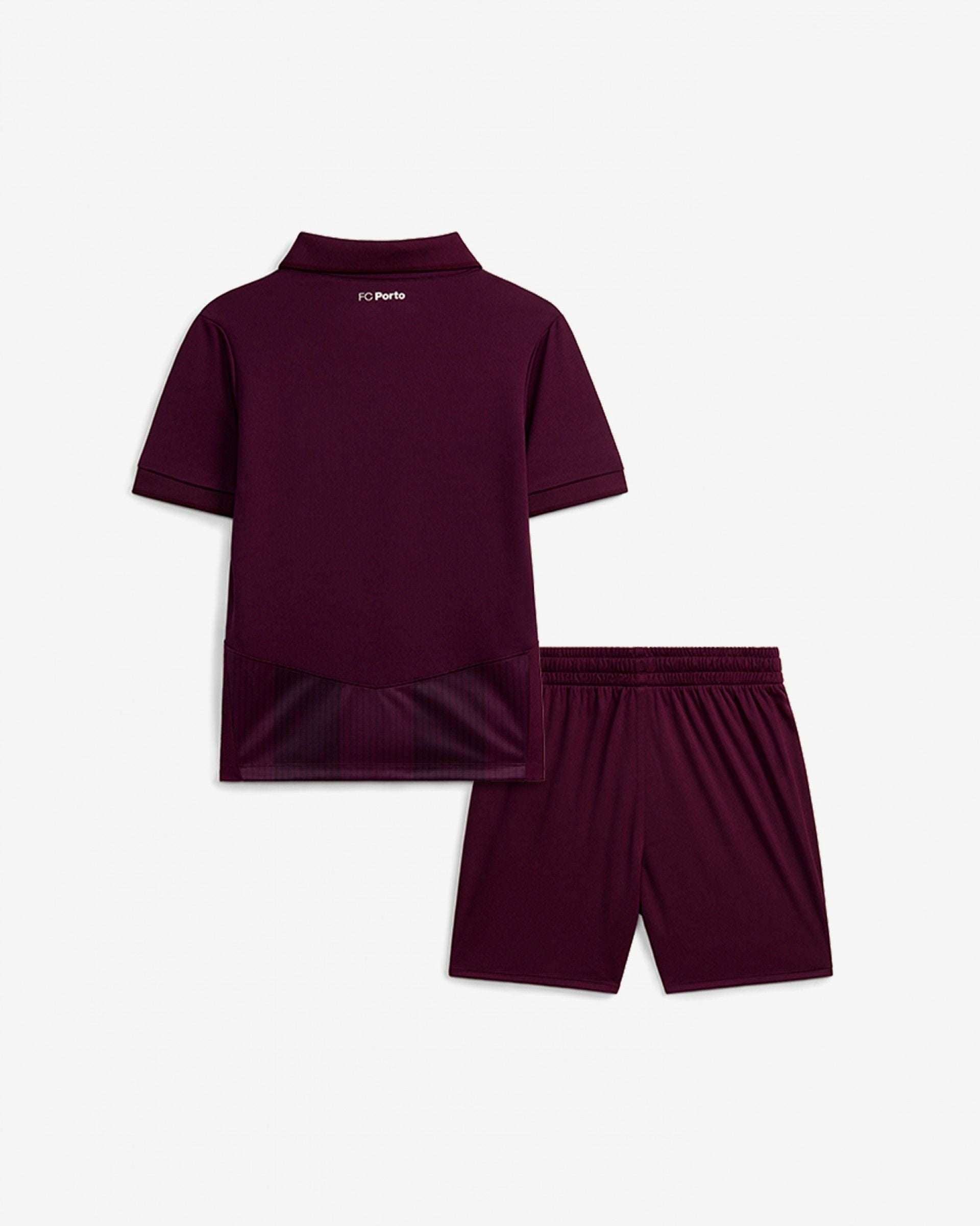 New Balance Equipamento FC Porto Alternativo Junior EP26/27 Bordô New Balance