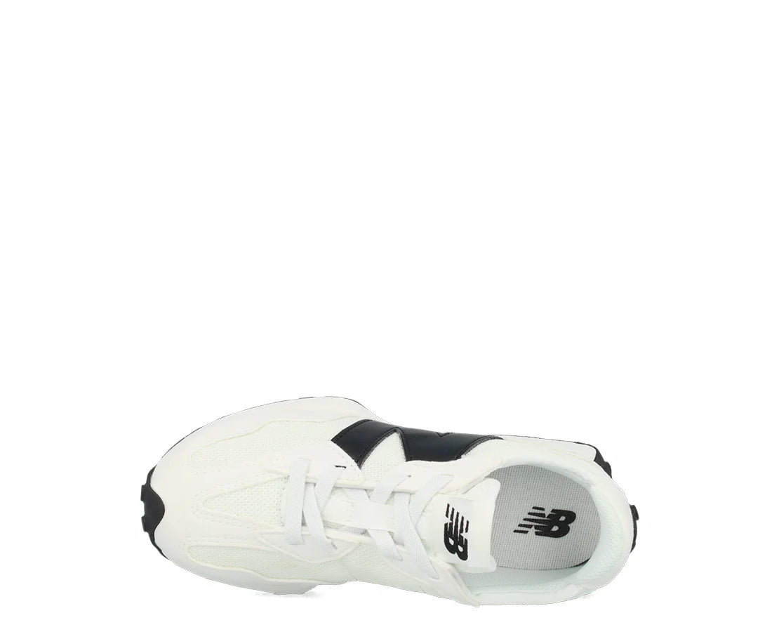 New Balance 327 Criança Branca/Preta New Balance