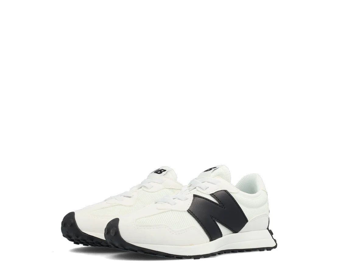 New Balance 327 Criança Branca/Preta New Balance