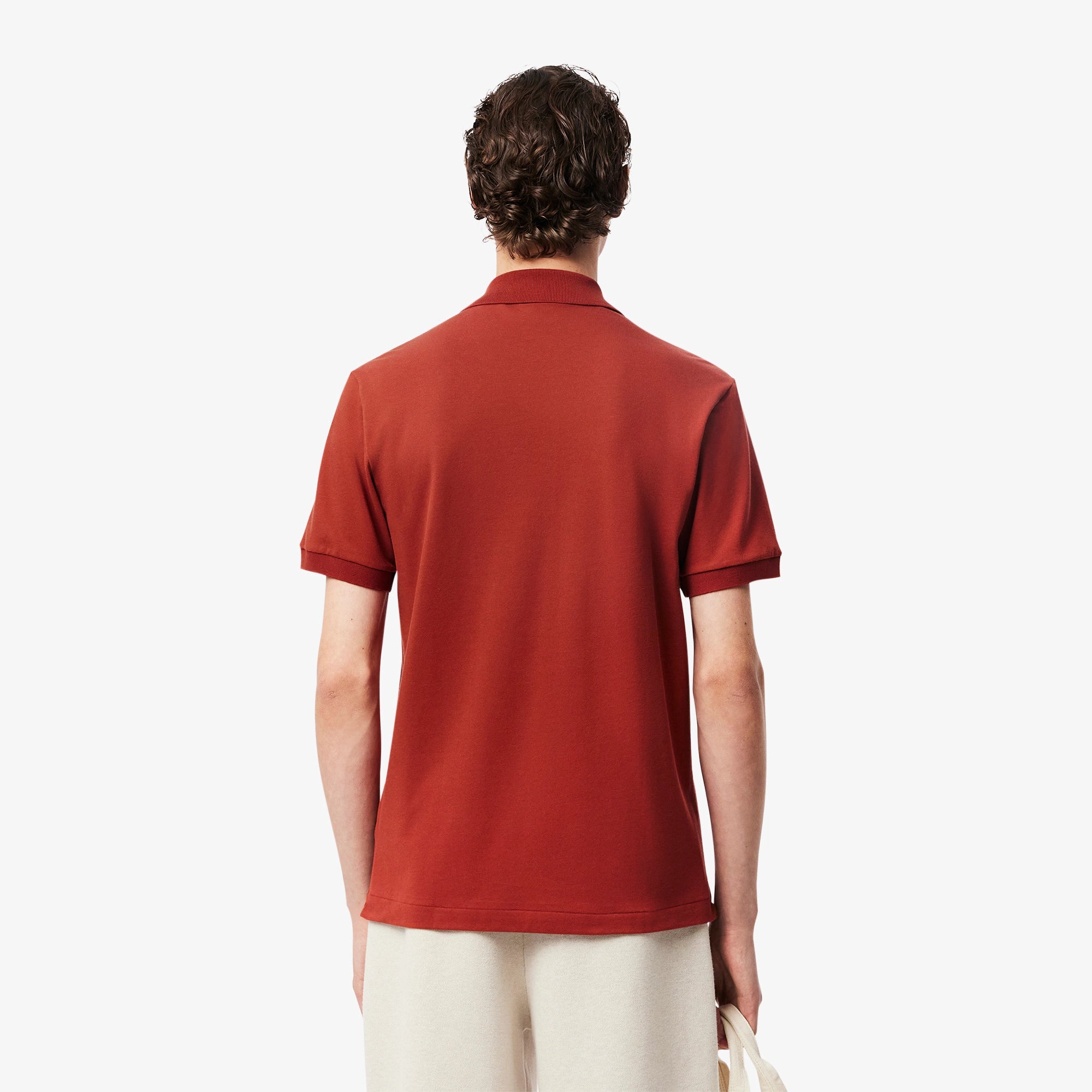 Lacoste Polo Light Classic Fit Bordô Lacoste