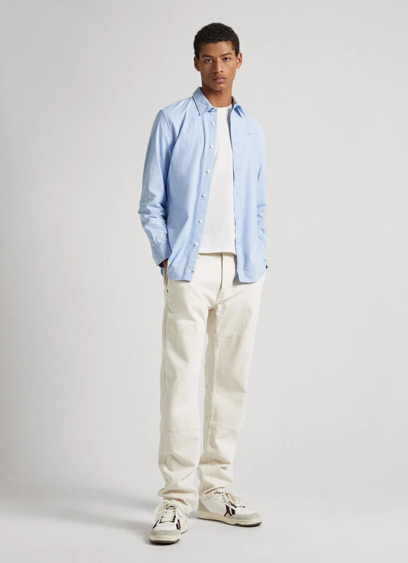 Pepe Jeans Camisa Popelina Azul Pepe Jeans